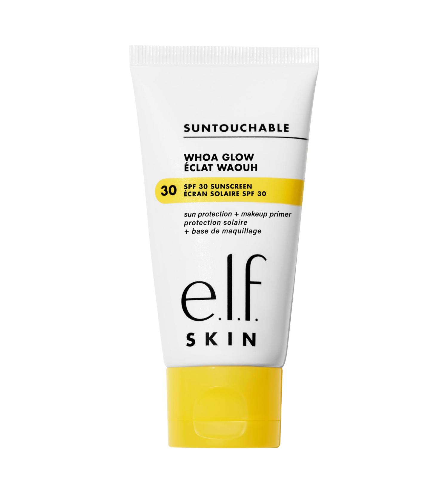 eleven.Skin SunTouchable Whoa Glow LSF 30 - Light Sun Protection & Primer with Hyaluronic Acid | Vegan & Animal-Friendly | Radiant Finish - Buy Online on SooperMarket.com