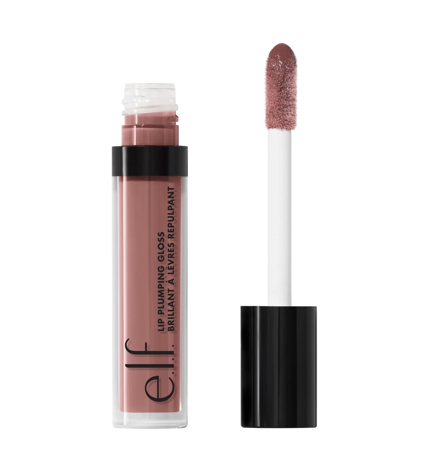 eleven.Lip Clumsy Gloss - High-Gloss Vegan Liquid Lip Paint for Fuller Lips | Moisturizing Chocolate Praline (2.7 ml) - Buy Online on SooperMarket.com
