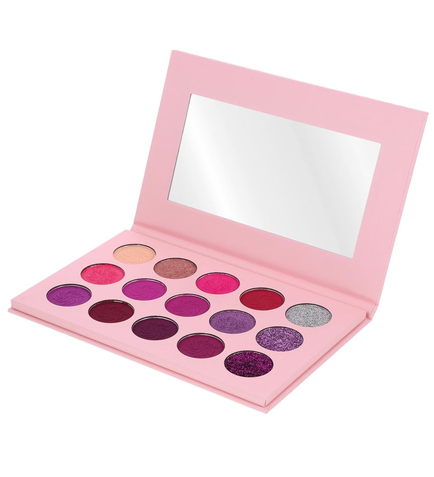 Beavorty 15 Eye Shadow Eyeshadow Palette Colorful Eyeshadow Powder Makeup Miss Glitter 1 count (Pack of 1) Purple - Buy Online on SooperMarket.com