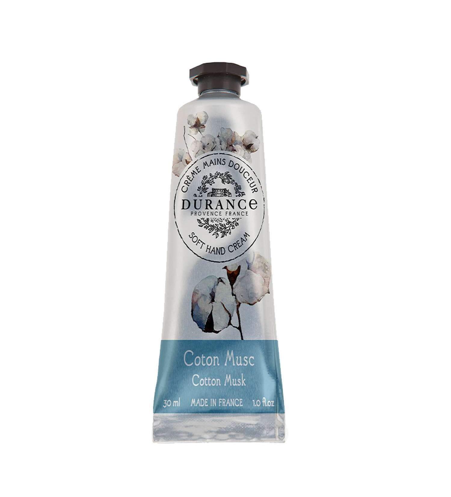 DURANCE Hand Cream 'Cotton Musk' 30 ml