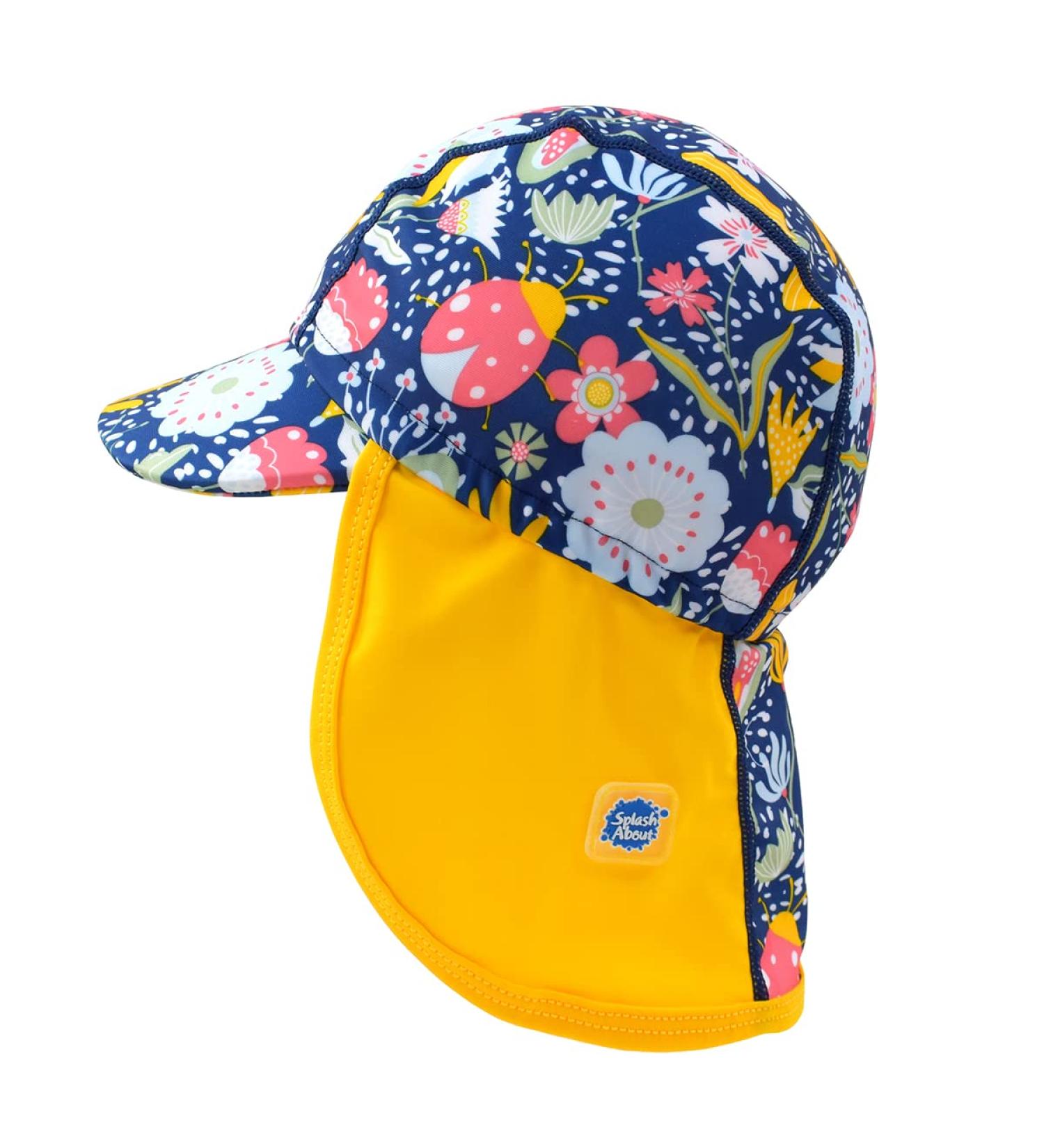 Splash About Baby Kids Legionnaire Sun Hat 1 Year - Garden Delight | Sun Protection for Kids - Buy Online on SooperMarket.com