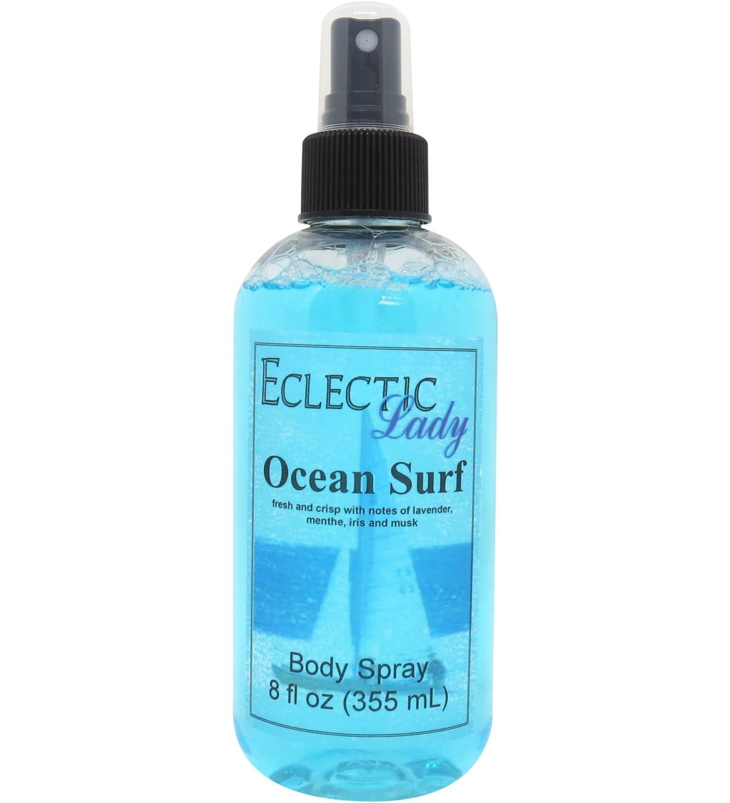 Ocean Surf Body Spray (Double Strength) 8 ounces Body Mist for Women with Clean Light & Gentle Fragrance Long Lasting Perfume with Comforting Scent for Men & Women Cologne with Soft Subtle Aroma 8 Fluid Ounces (Double Strength) - Buy Online on SooperMarket.com