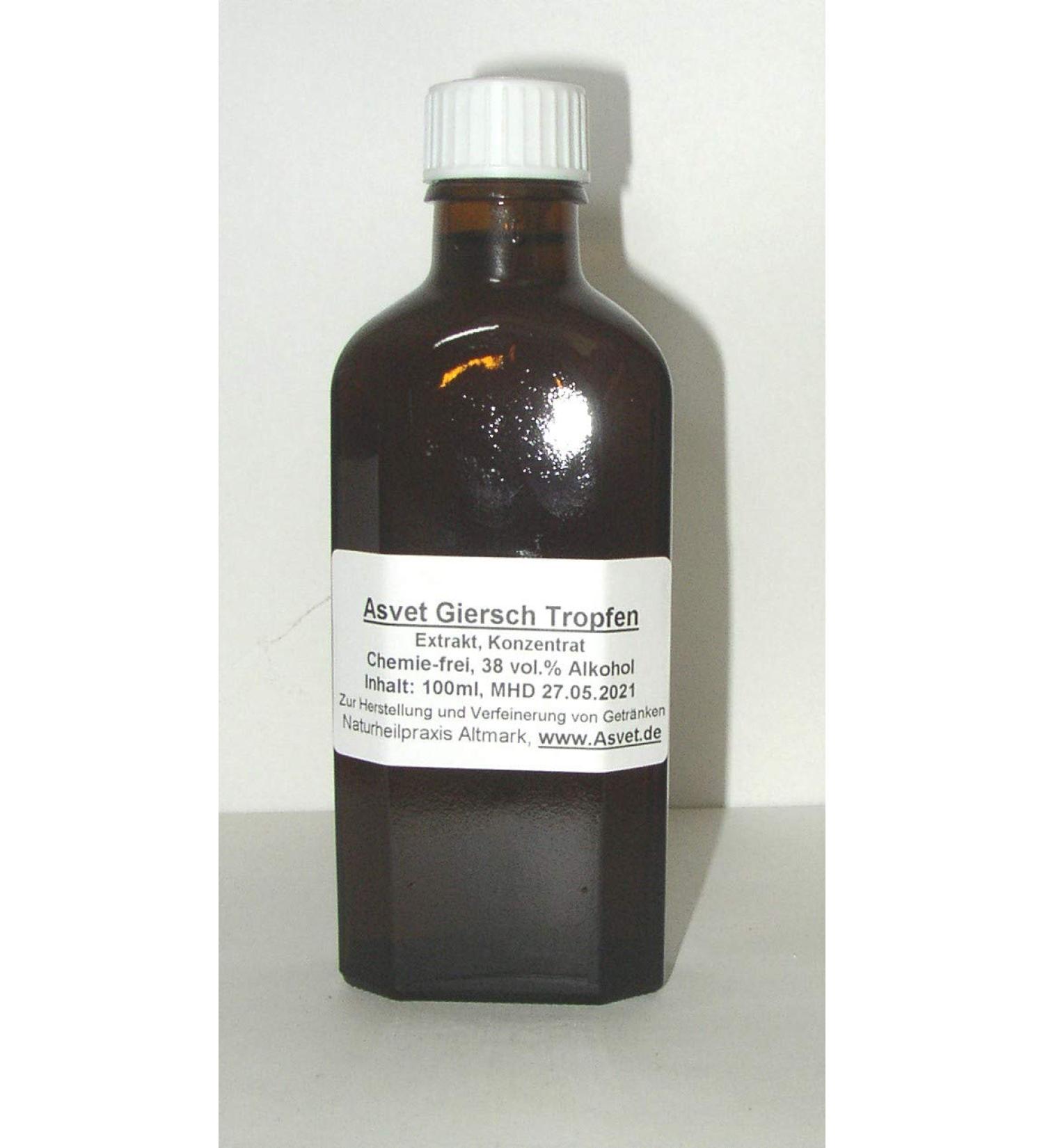 Asvet Ground elder tincture 100ml as drops gout herb also for making tea goat's foot extract without chemicals handmade