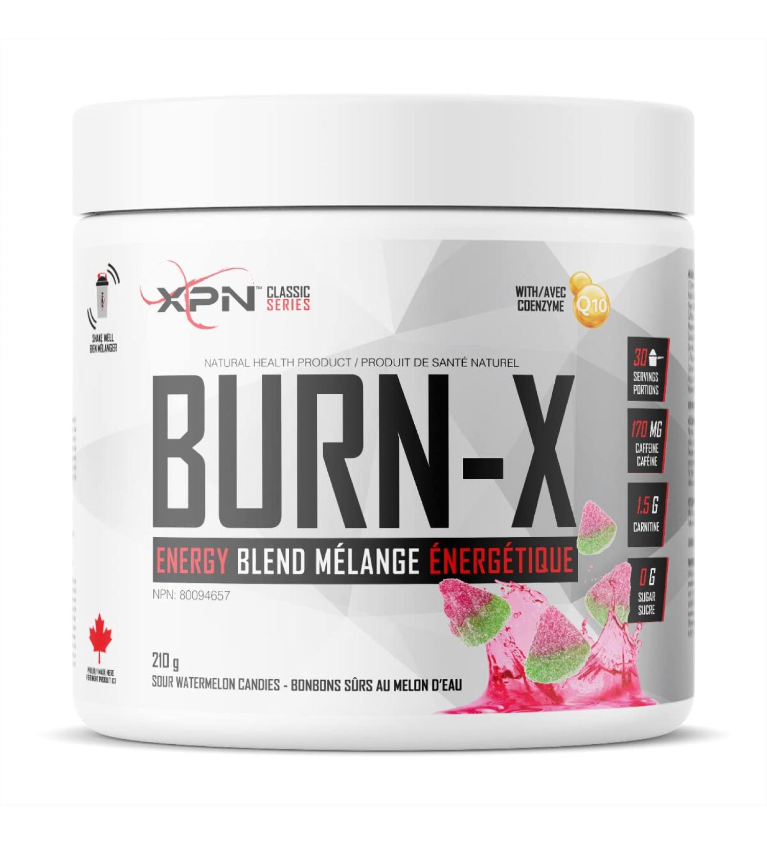 BURN-X | XPN | ENERGY POWDER FORMULA | 210G | 30 SERVINGS | (Sour Watermelon) - Buy Online on SooperMarket.com