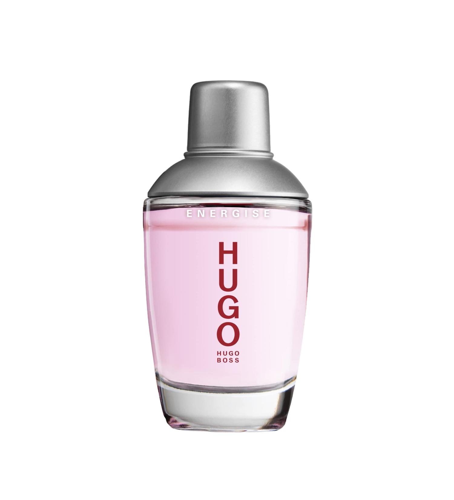 Hugo Energise Eau de Toilette Citrus Men's Cologne With Notes of Mandarin Pink Pepper Juniper Berry Wood & Suede Luxury Perfumes for Men Long Lasting Fragrance - Buy Online on SooperMarket.com
