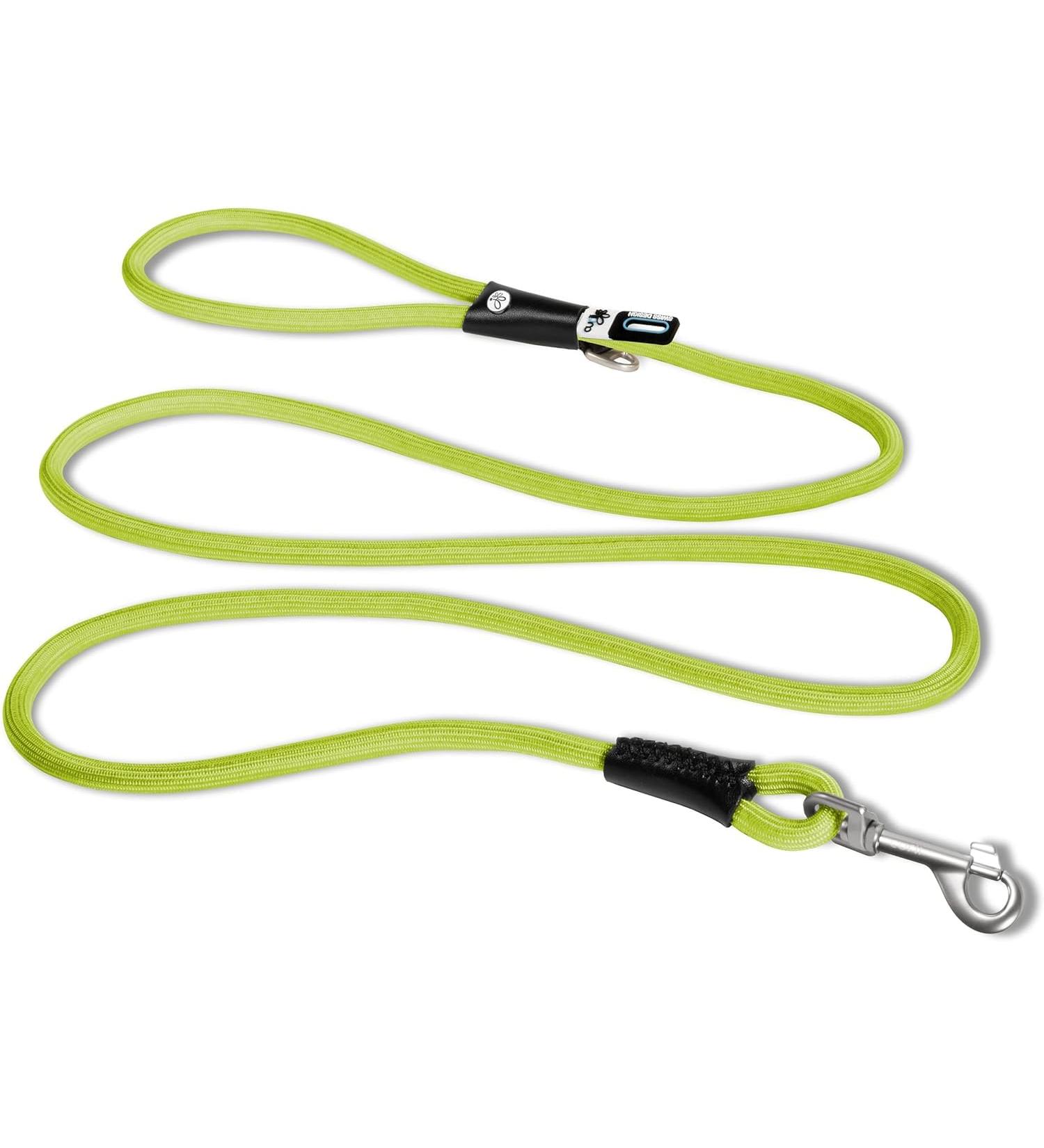 Stretch Comfort Leash Lime M - Durable Flexible and Stylish Pet Leash for International Shipping - Buy Online on SooperMarket.com