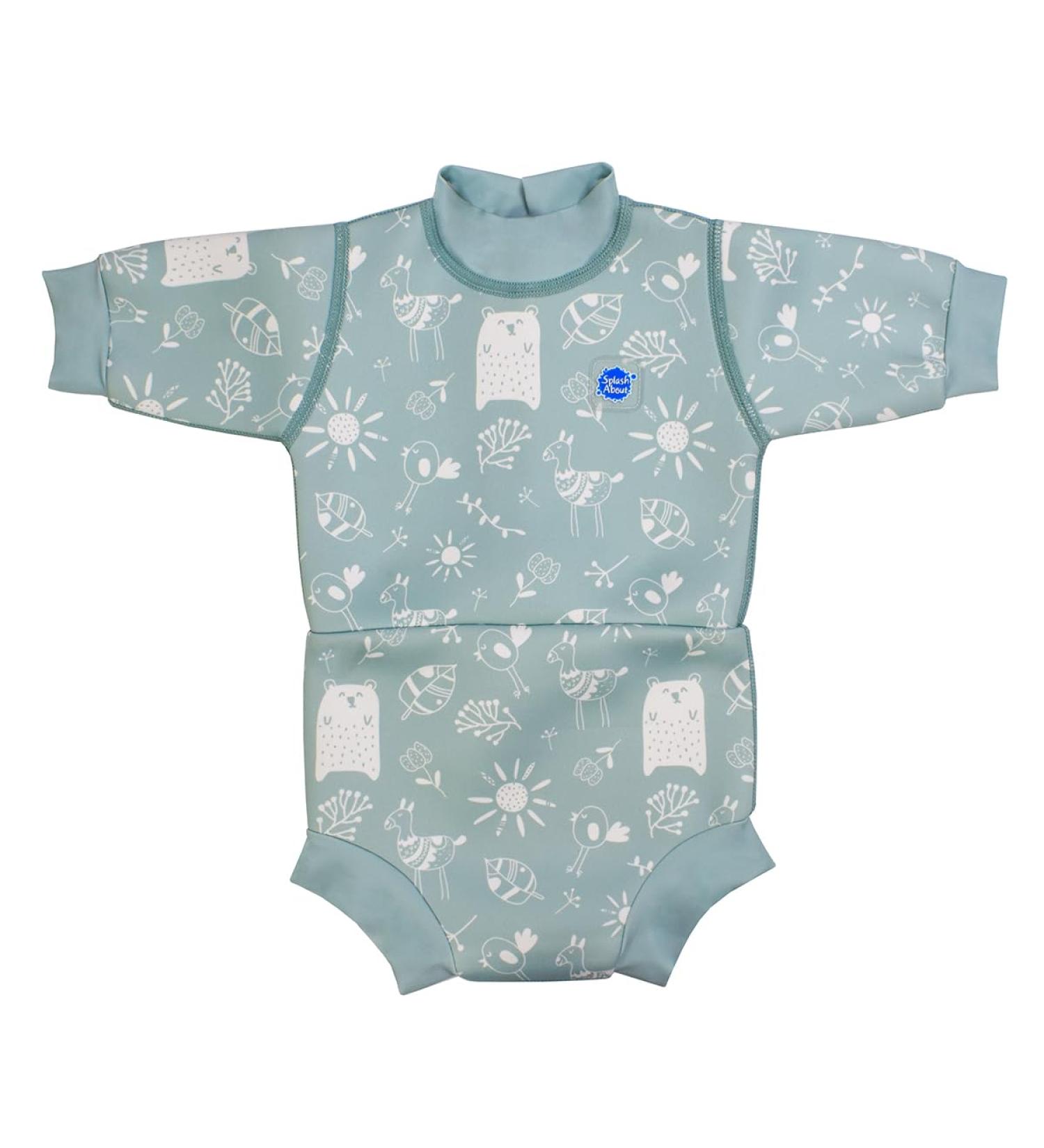 Splash About Happy Nappy Wetsuit & Reusable Swim Nappy - Sunny Bear 12-24 Months - Buy Online on SooperMarket.com