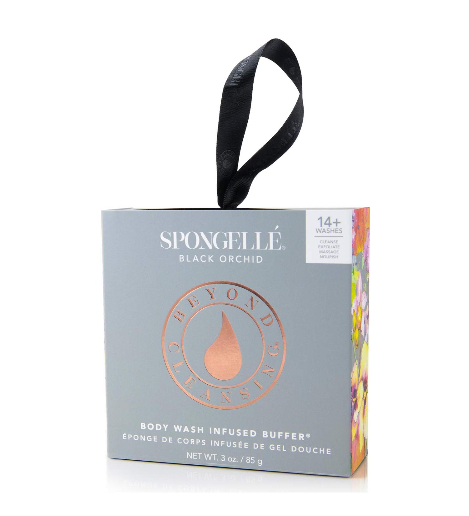 Spongell Private Reserve Shower Body Wash Buffer Collection Black Orchid