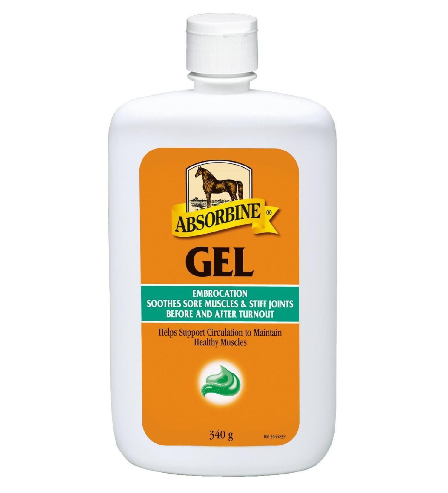 Absorbine Gel Embrocation 340G. Gel Liniment - Horse
