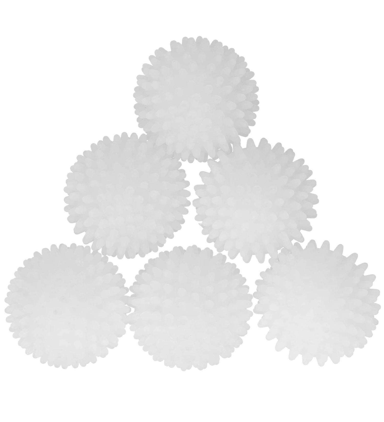 12 Pcs Reusable Laundry Dryer Balls - PVC Quick Dry Softener Alternative for Softening Clothes - Eco-Friendly Laundry Solution - Buy Online on SooperMarket.com