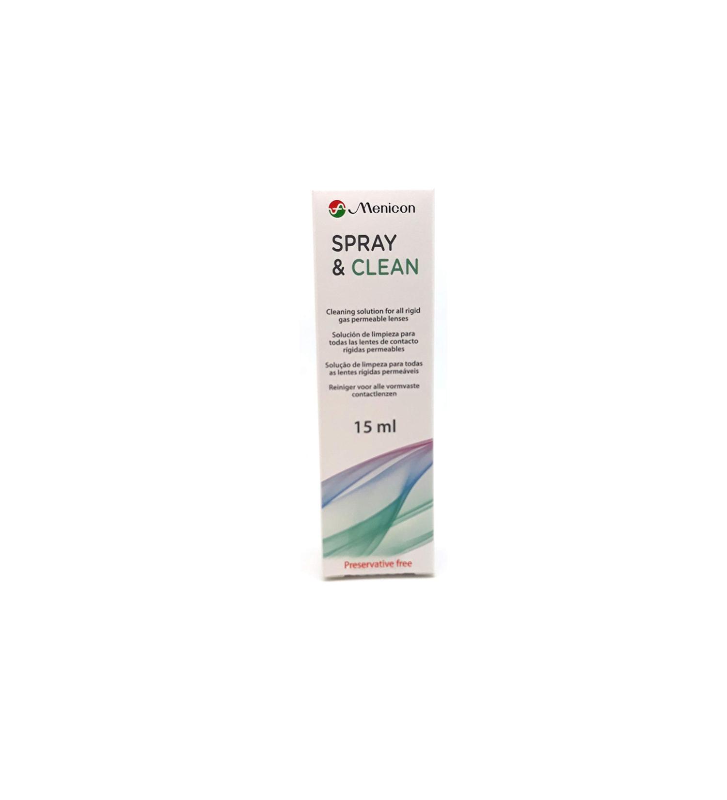 SPRAY&CLEAN Contact Lens Cleaning Solution - Buy Online on SooperMarket.com