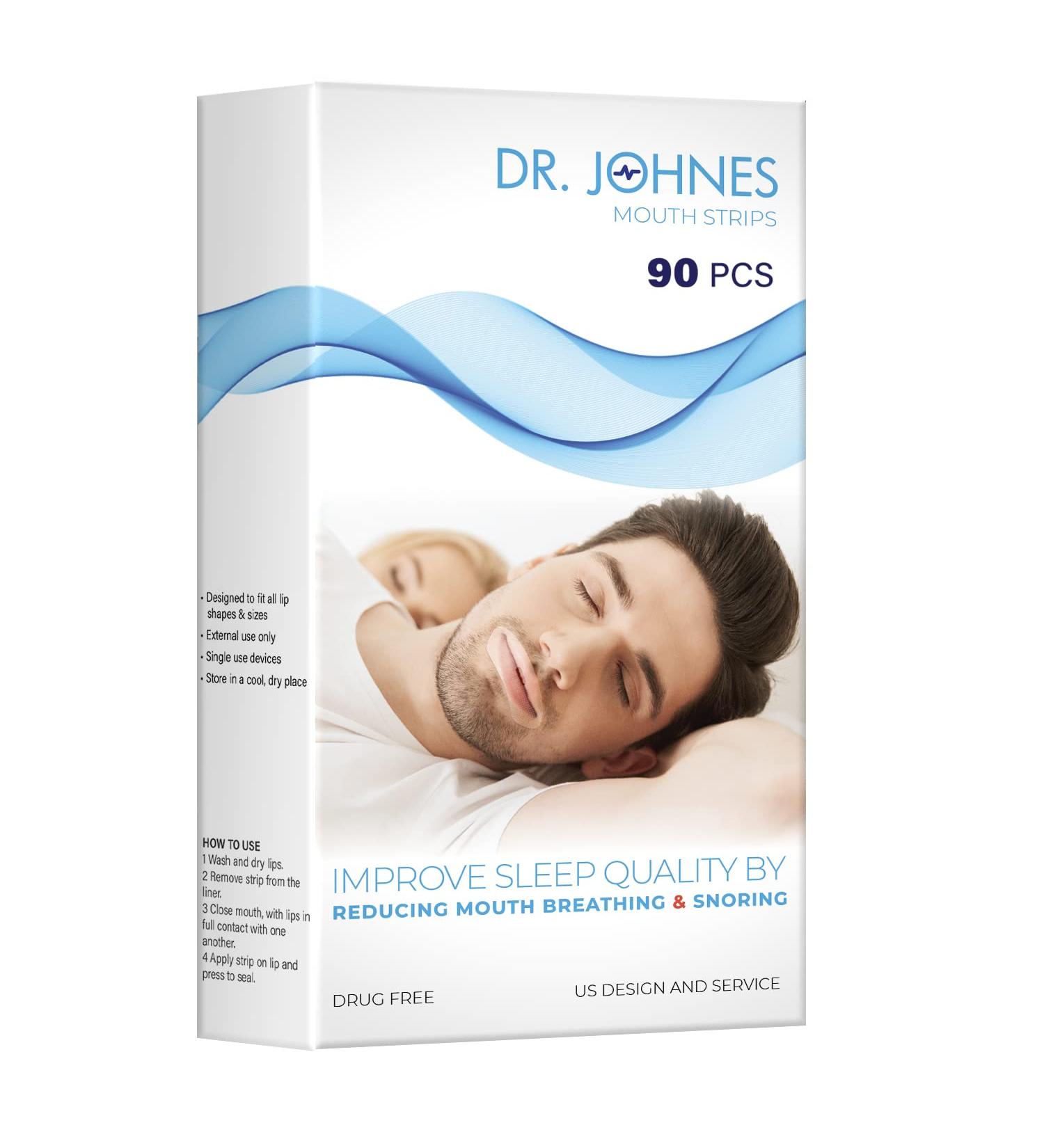 Advanced Mouth Tape for Sleep | 90 PCS | Stop Mouth Breathing | Gentle Tape for Better Nose Breathing - Buy Online on SooperMarket.com