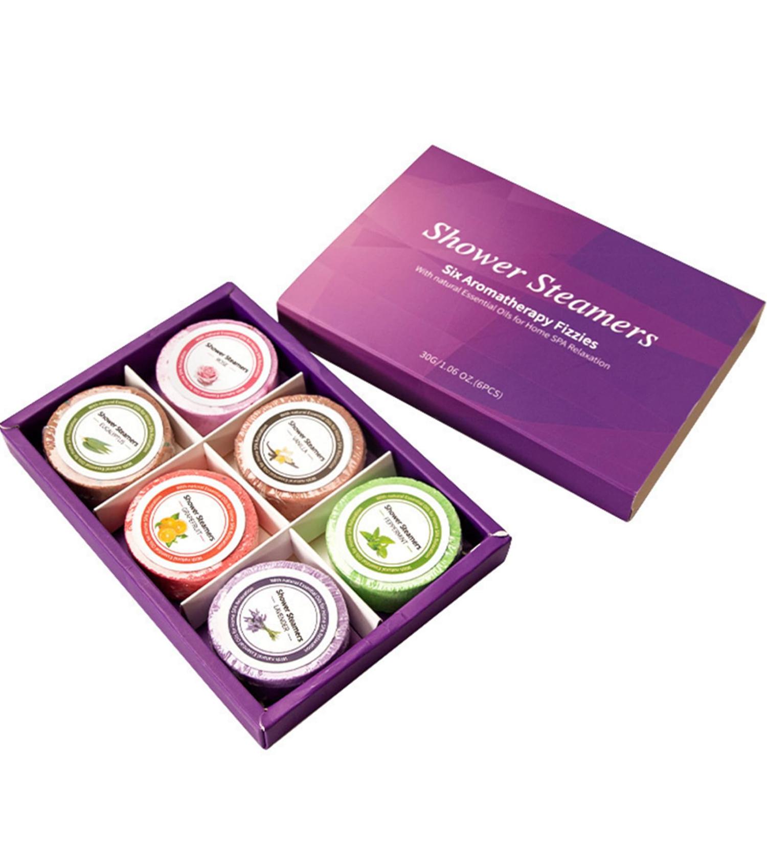 1 Set Shower Steamers Aromatherapy Bath Bombs 30g Colorful Shower Steamers with Multiple fragrances Shower Bombs Natural Essential Oils Bath Bomb Set - Buy Online on SooperMarket.com