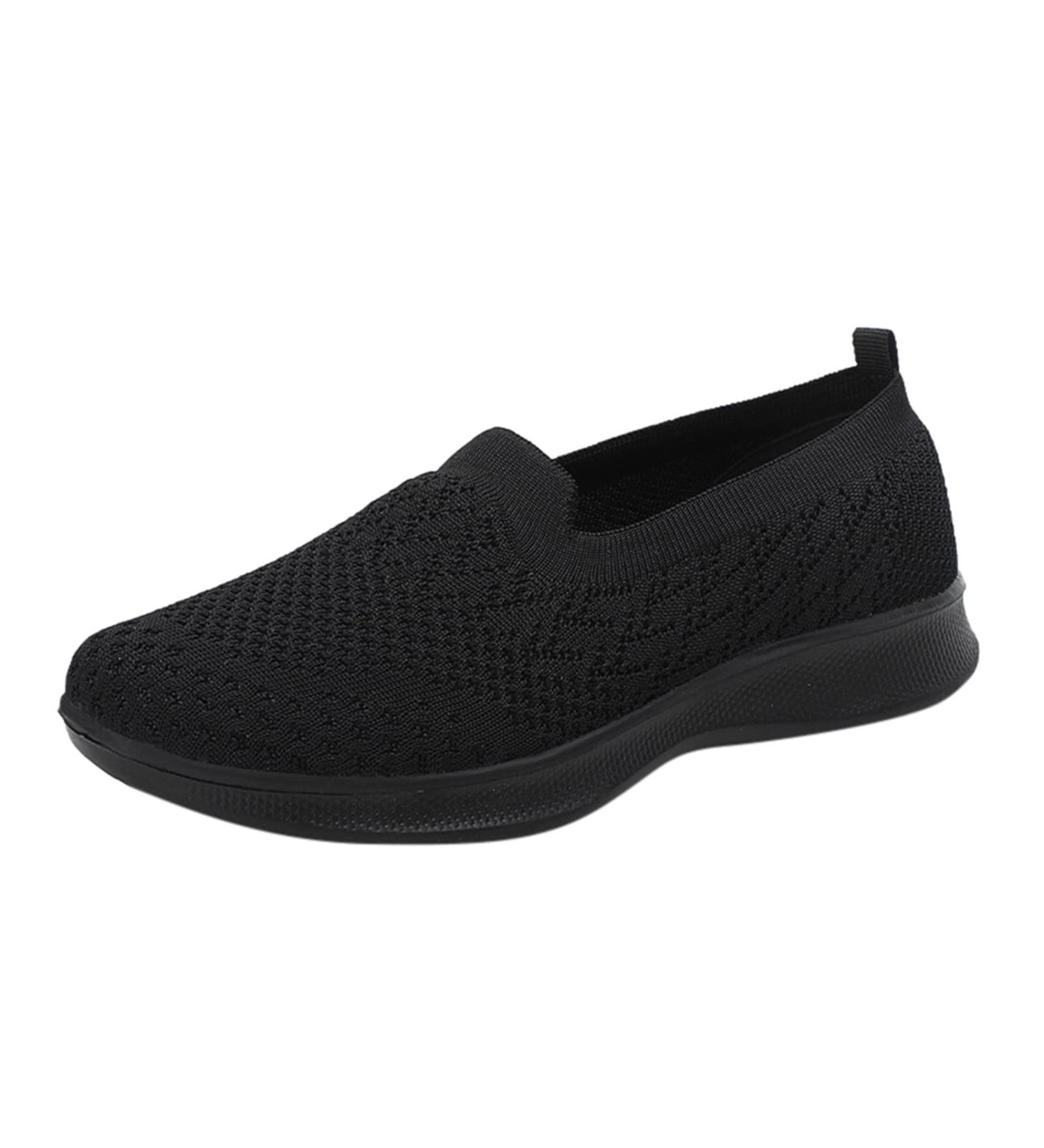 Shop Women's S3 Working Shoes | Elegant Leather Sneakers Orthopedic & Velcro Trekking Shoes - Lightweight & Stylish in Gray & Black - Buy Online on SooperMarket.com