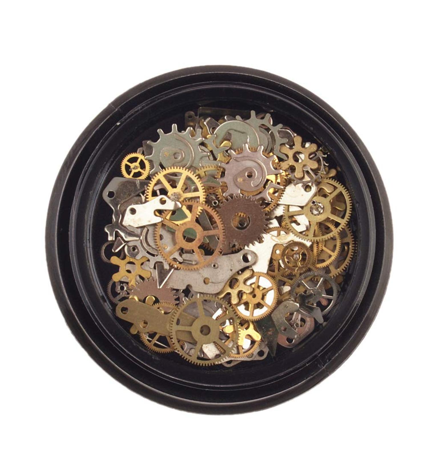1 Box Metal Gear Stud Sheet Mixed Steampunk Nail Art Decoration Diy Design Tools - Buy Online on SooperMarket.com
