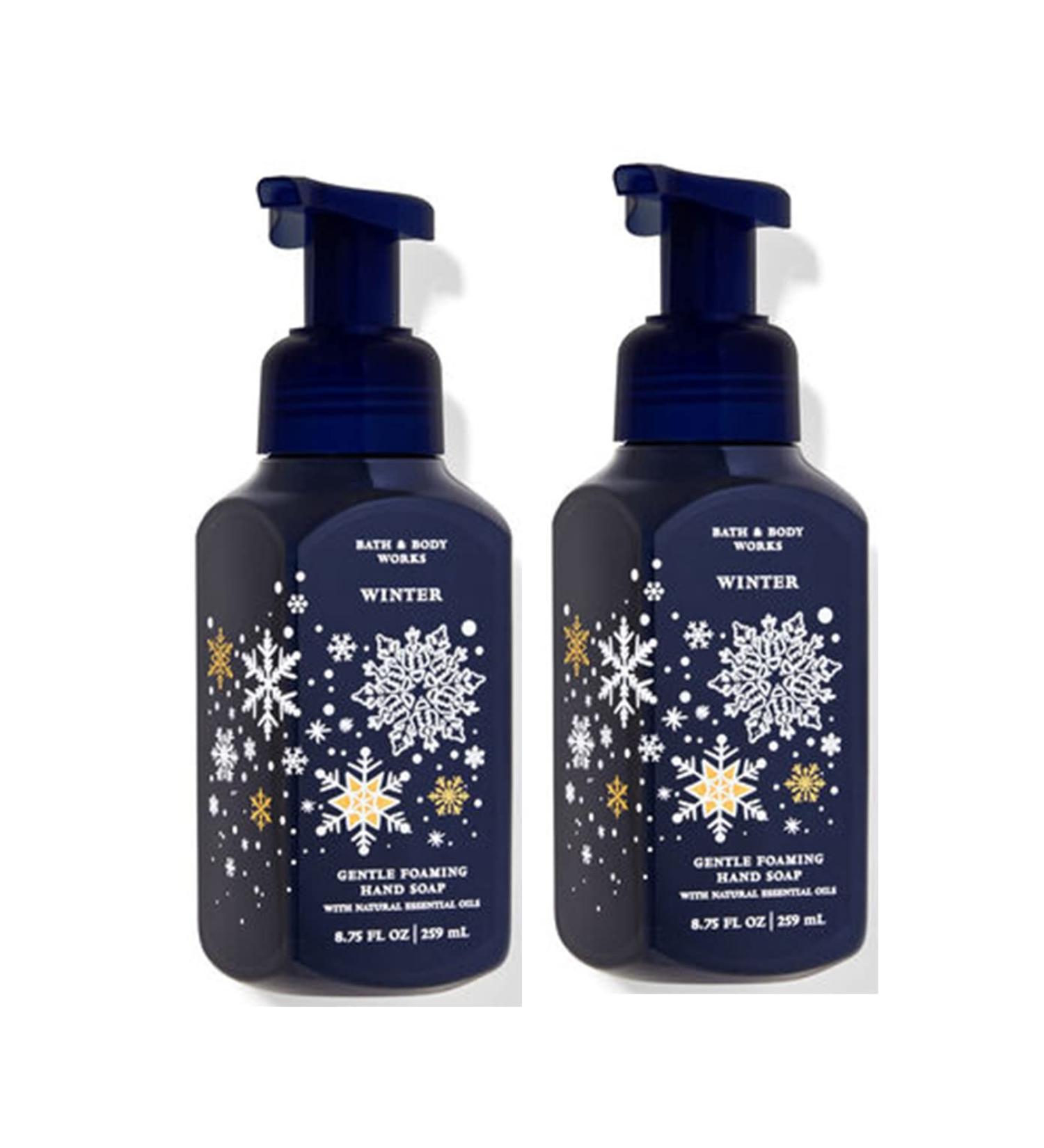 Bath and Body Works Winter Gentle Foaming Hand Soap 2-Pack 8.75 Ounce (Winter) Winter 8.75 Ounce