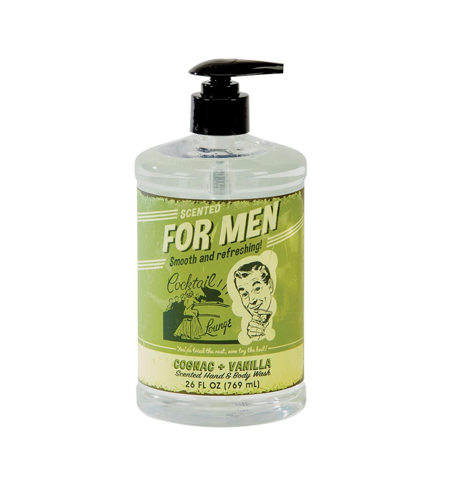 San Francisco Soap Company Men's Cognac & Vanilla Hand and Body Wash - Buy Online on SooperMarket.com