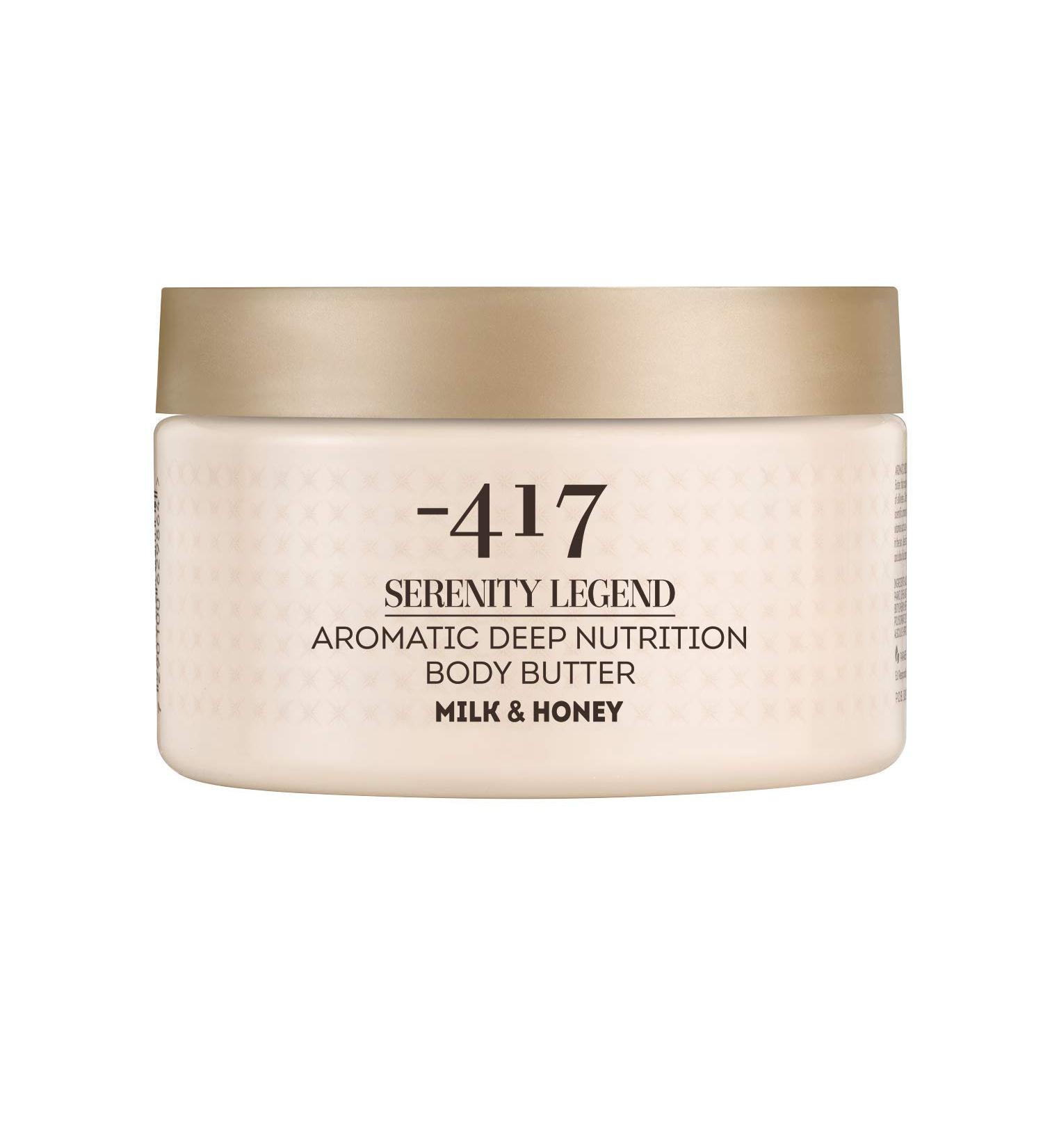 417 Aromatic Body Butter with Milk & Honey | Dead Sea Minerals & Shea Butter - 250ml - Buy Online on SooperMarket.com