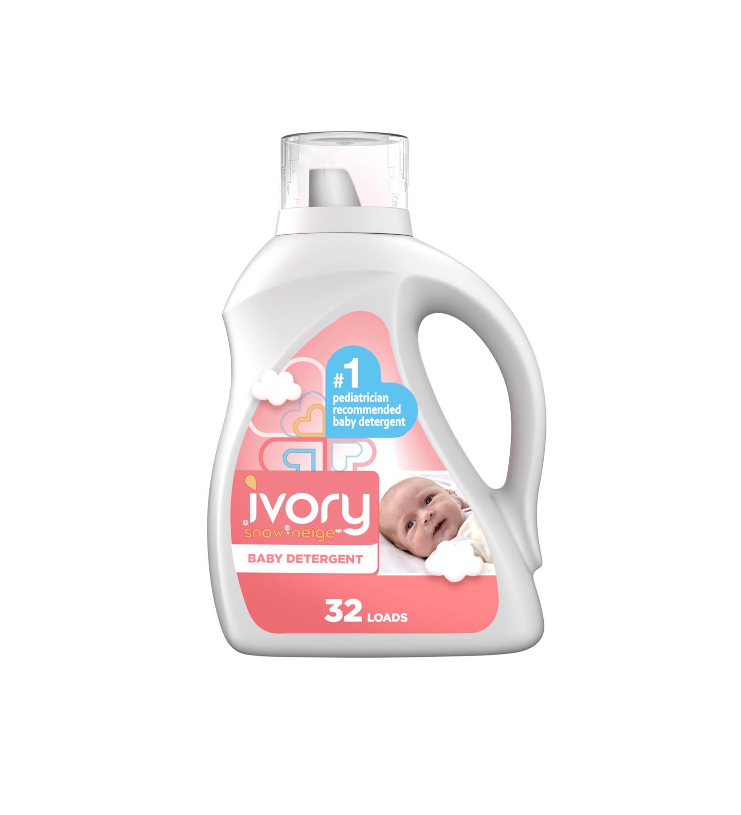 Susicit Ivory Snow Stage 1: Newborn Liquid Laundry Detergent 32 Loads 1.36 Liter - Buy Online on SooperMarket.com