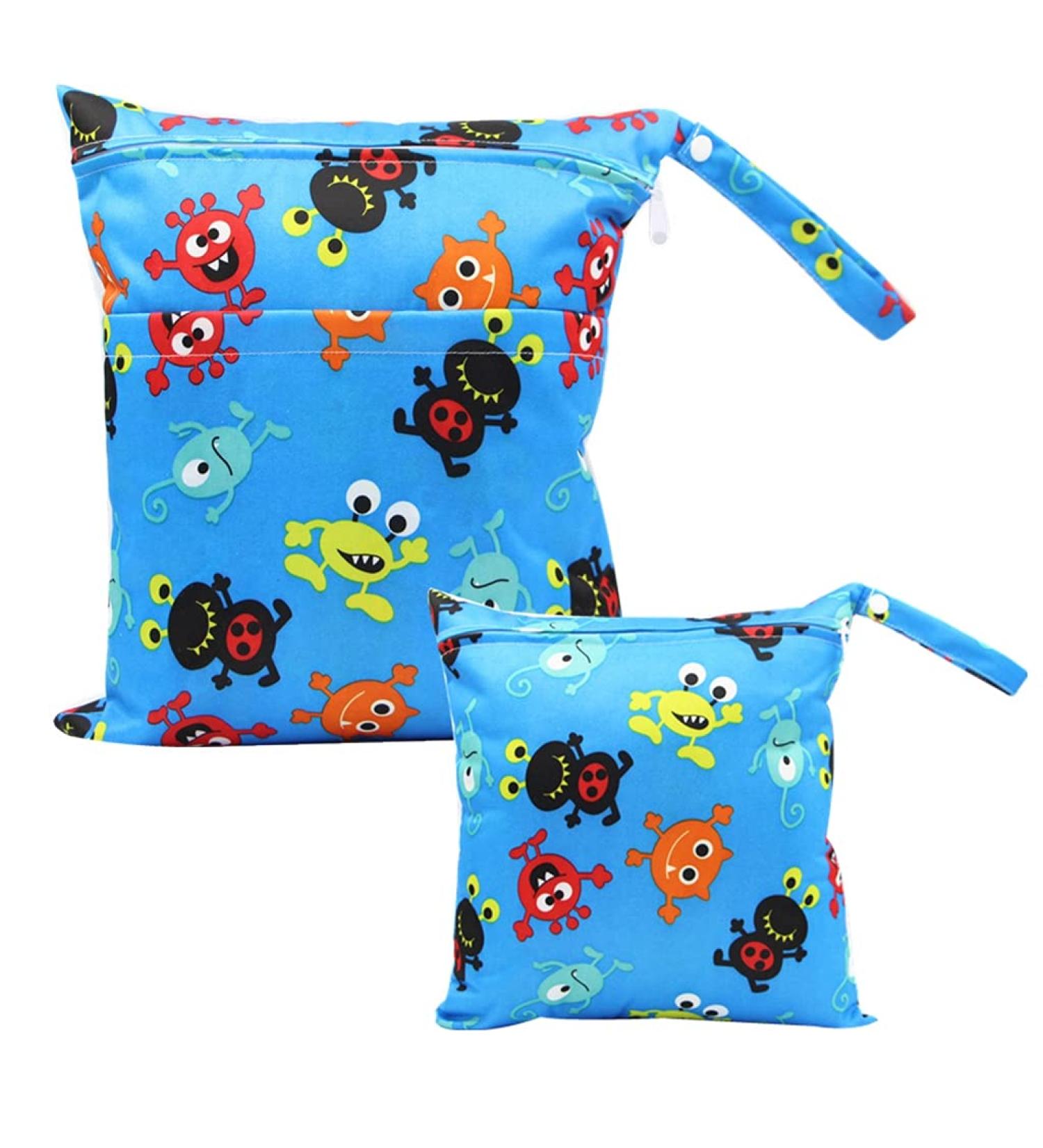 Egurs Diaper Bag Wetbag Set - Large & Medium Blue | Perfect for On-The-Go Storage | International Shipping - Buy Online on SooperMarket.com