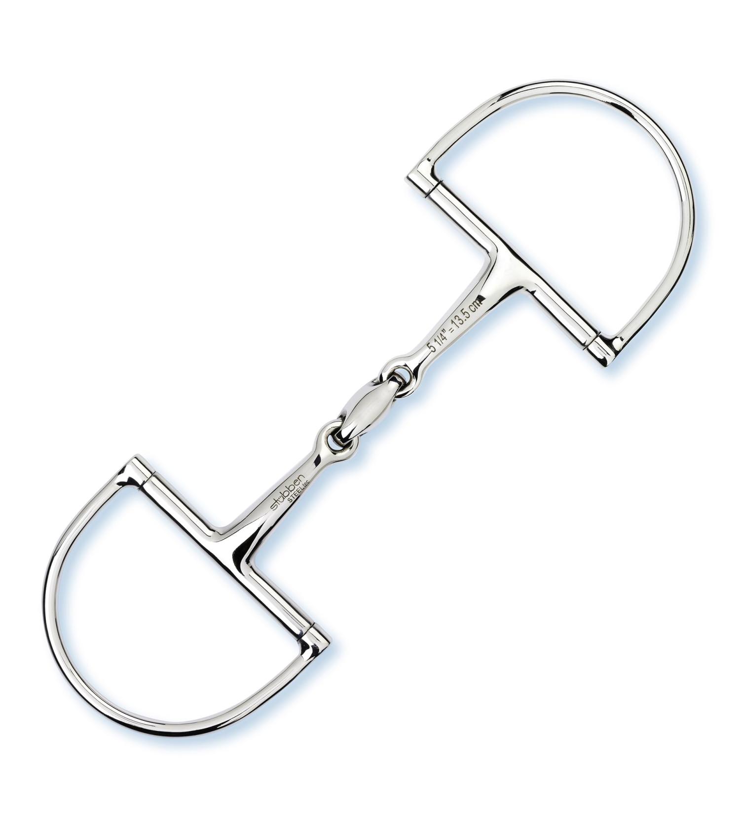 St bben Bit 2251 D-Ring Bridle | Easy Control Double Broken | 11.5 cm - 12 mm Stainless Steel - International Shipping Available - Buy Online on SooperMarket.com