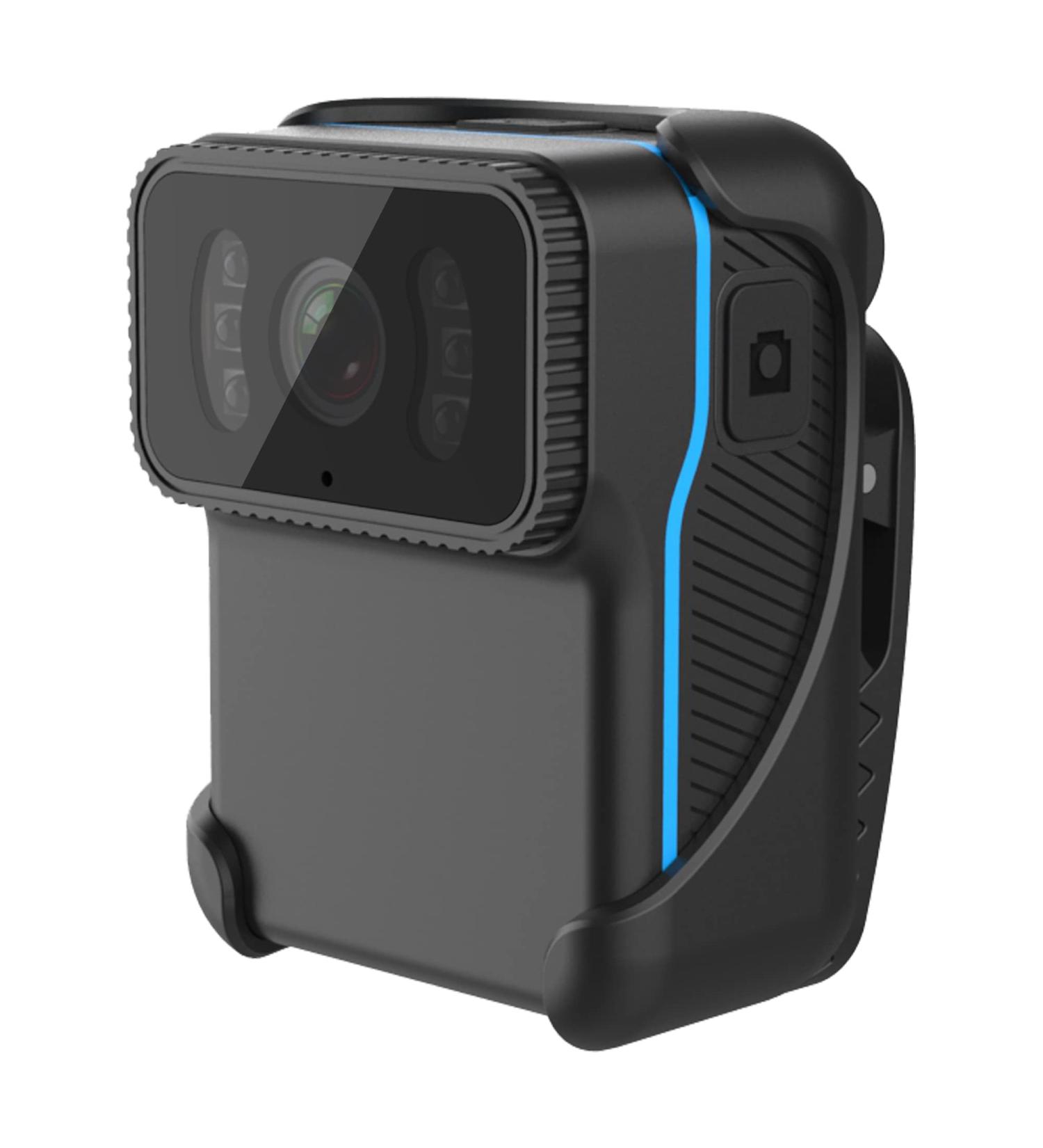 1080P WiFi Body Worn Camera with Audio and Video Recording, Night Vision, Waterproof - Mini Body Cam for Law Enforcement/Security Guard - 64G Card Included - Buy Online on SooperMarket.com