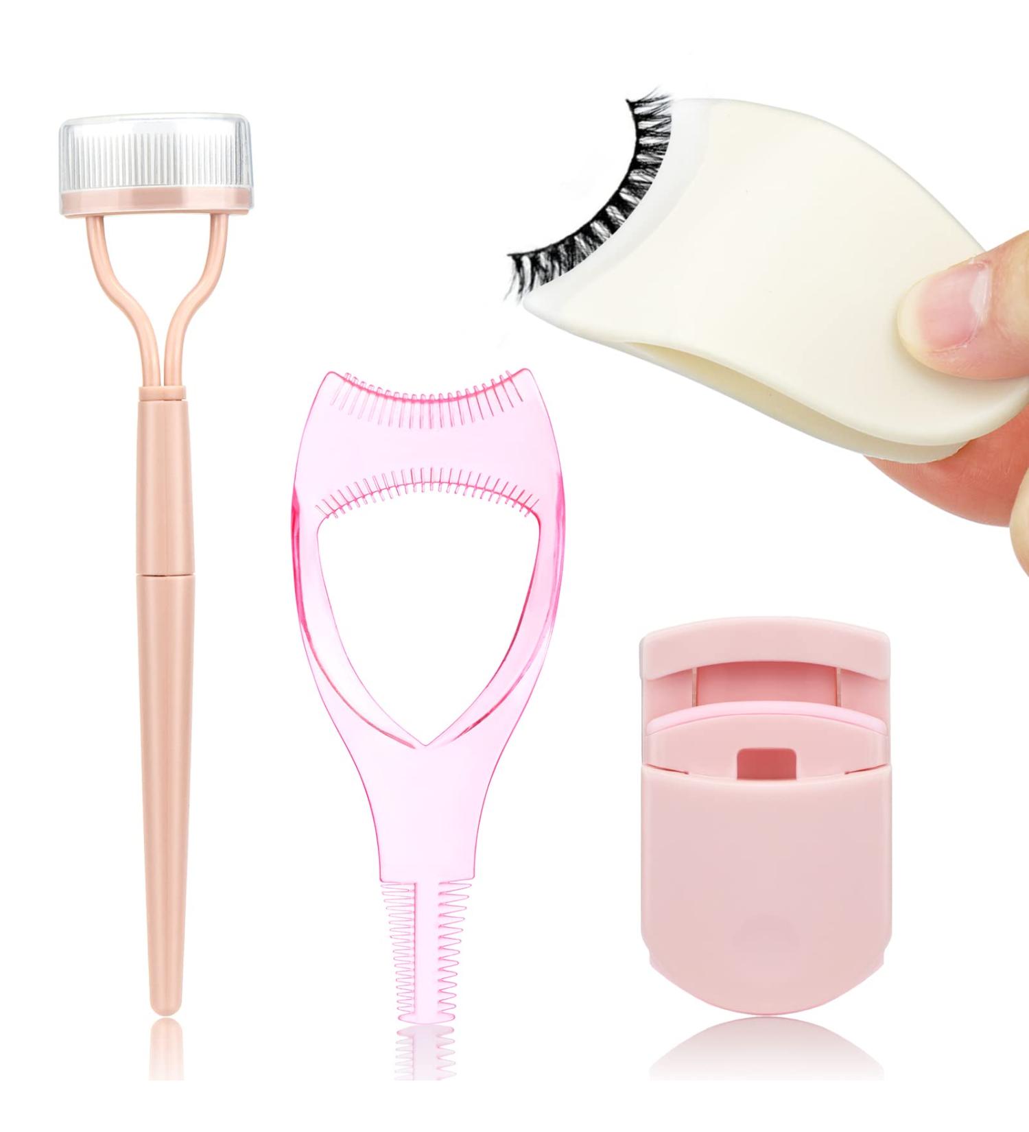 Juome 4 in 1 Eyelash Applicator Tool Kit - False Lash Clip, Curler, Separator & Comb Set for Women - Buy Online on SooperMarket.com