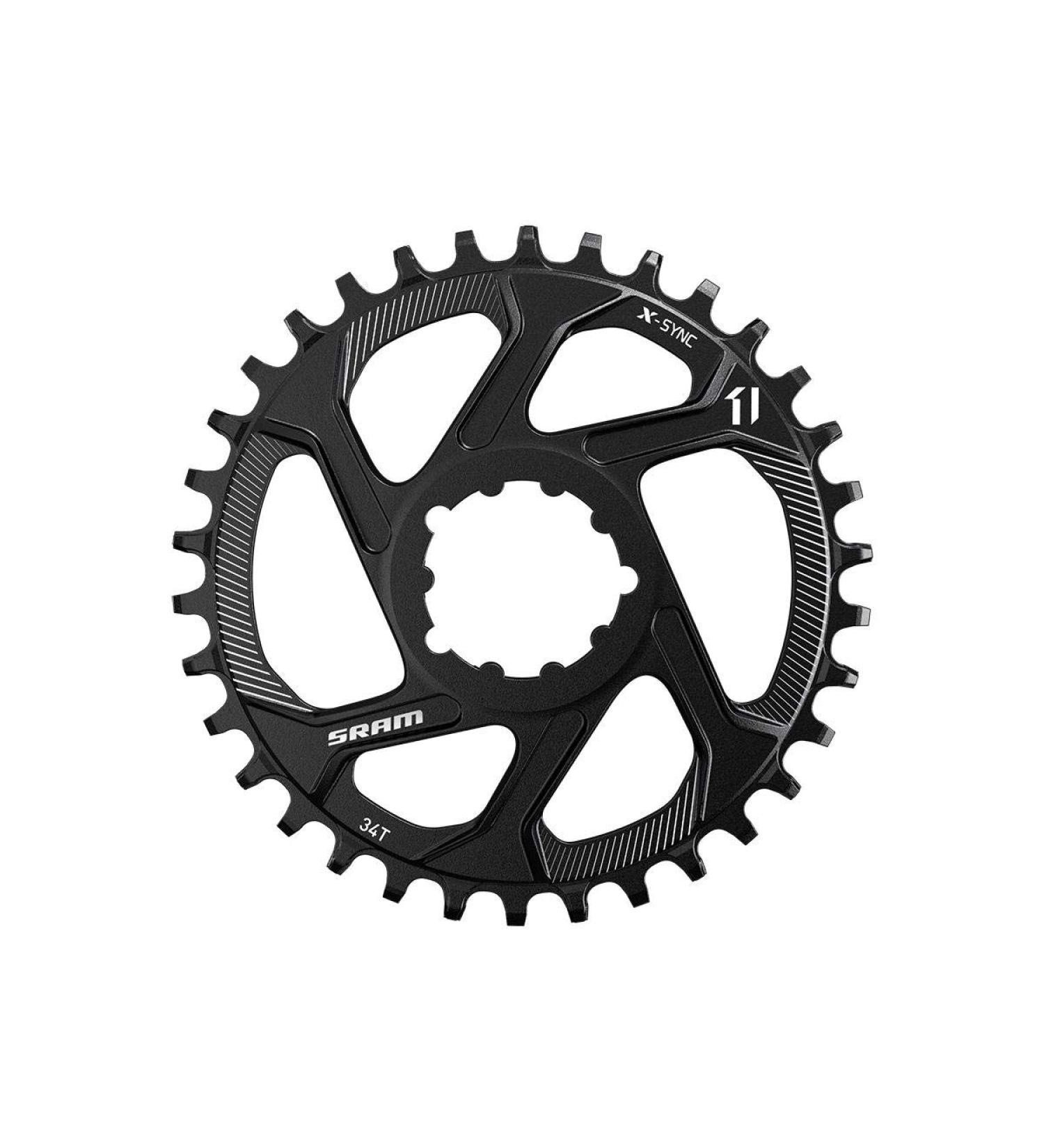 Sram Chain Ring X-Sync Steel 32T Direct Mount 3mm Offset Steel 3.5mm Black 11 Speed: Black 32T