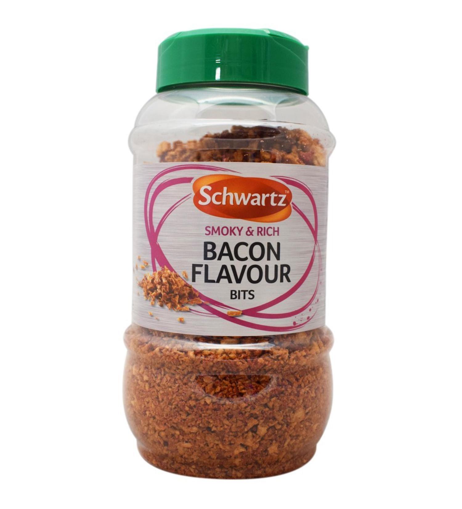 Buy Schwartz Chef Bacon Flavour Bits 320g - Enhance Your Dishes with Savory Bacon Flavor | International Shipping Available - Buy Online on SooperMarket.com