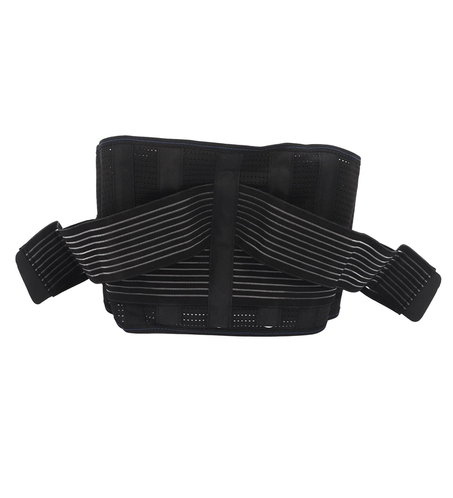 Alomejor Waist Support Belt - Lumbar Brace with Steel Plate & Warm Pad for Ultimate Comfort | International Shipping Available - Buy Online on SooperMarket.com
