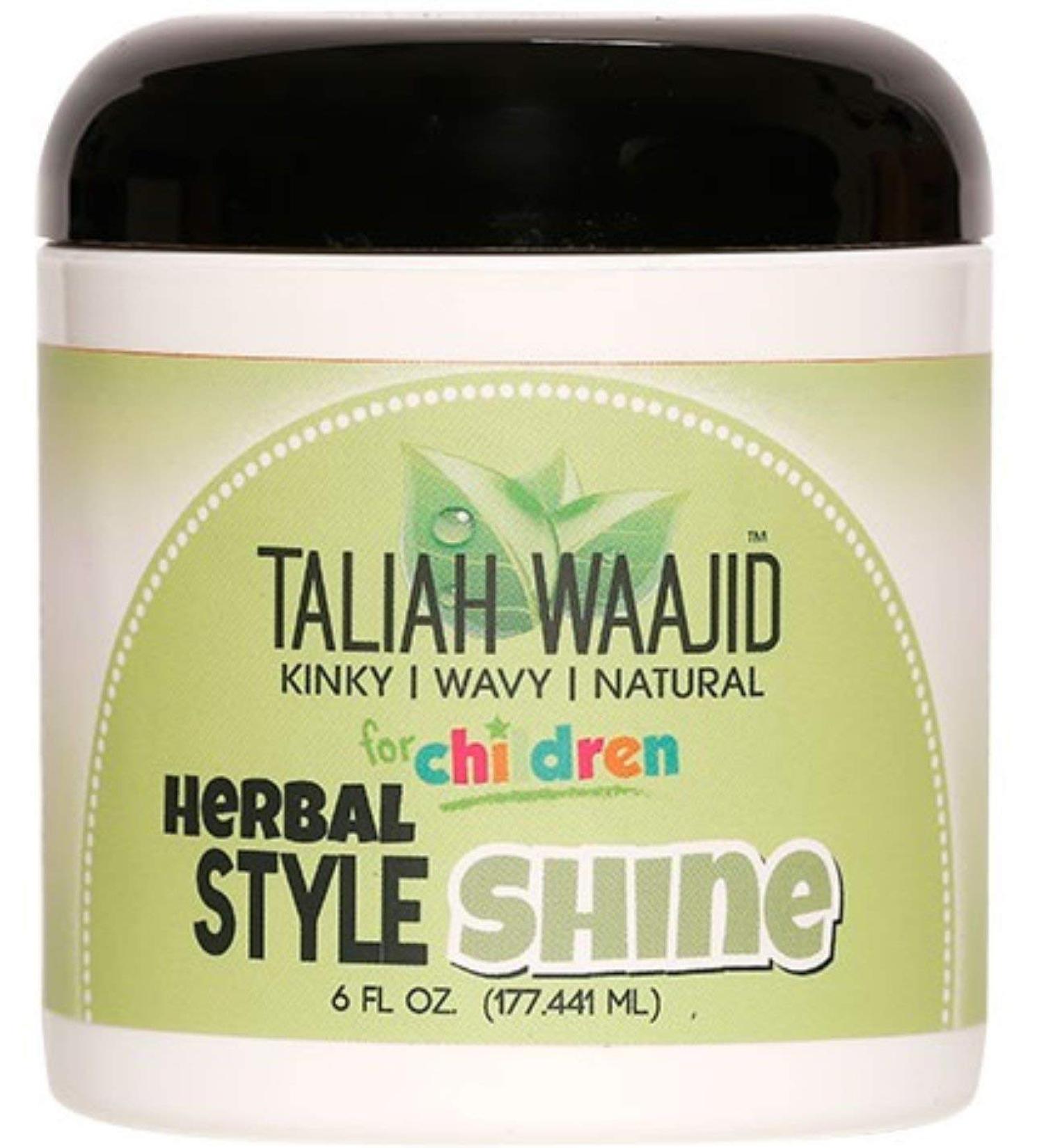 Taliah Waajid Kinky Wavy Natural Herbal Style & Shine 6 oz (Pack of 3)