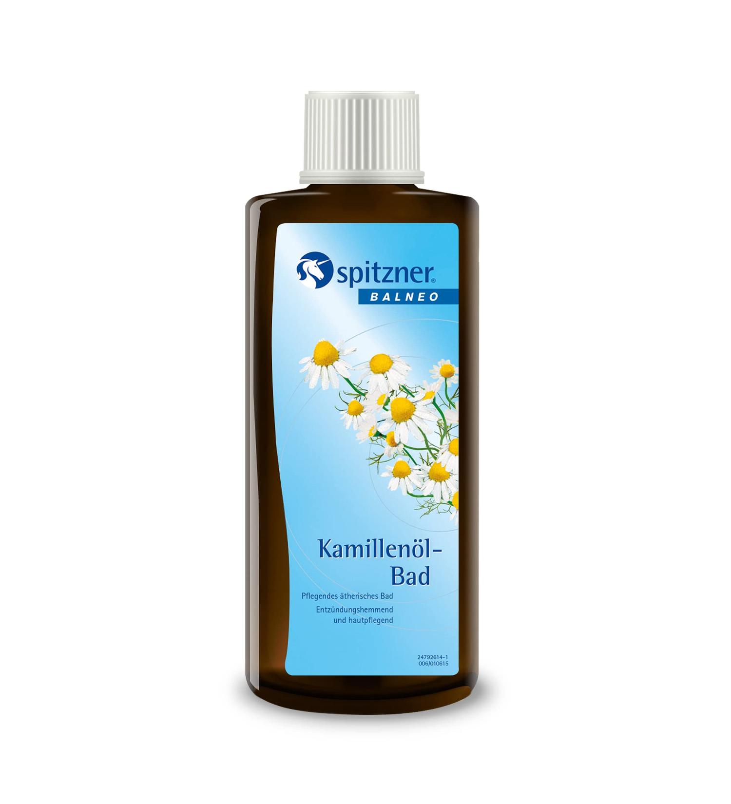 Spitzner Health Bath Chamomile Oil 190 ml - Nourishing Chamomile Bath Essence | Anti-Inflammatory & Health Benefits for International Shipping - Buy Online on SooperMarket.com