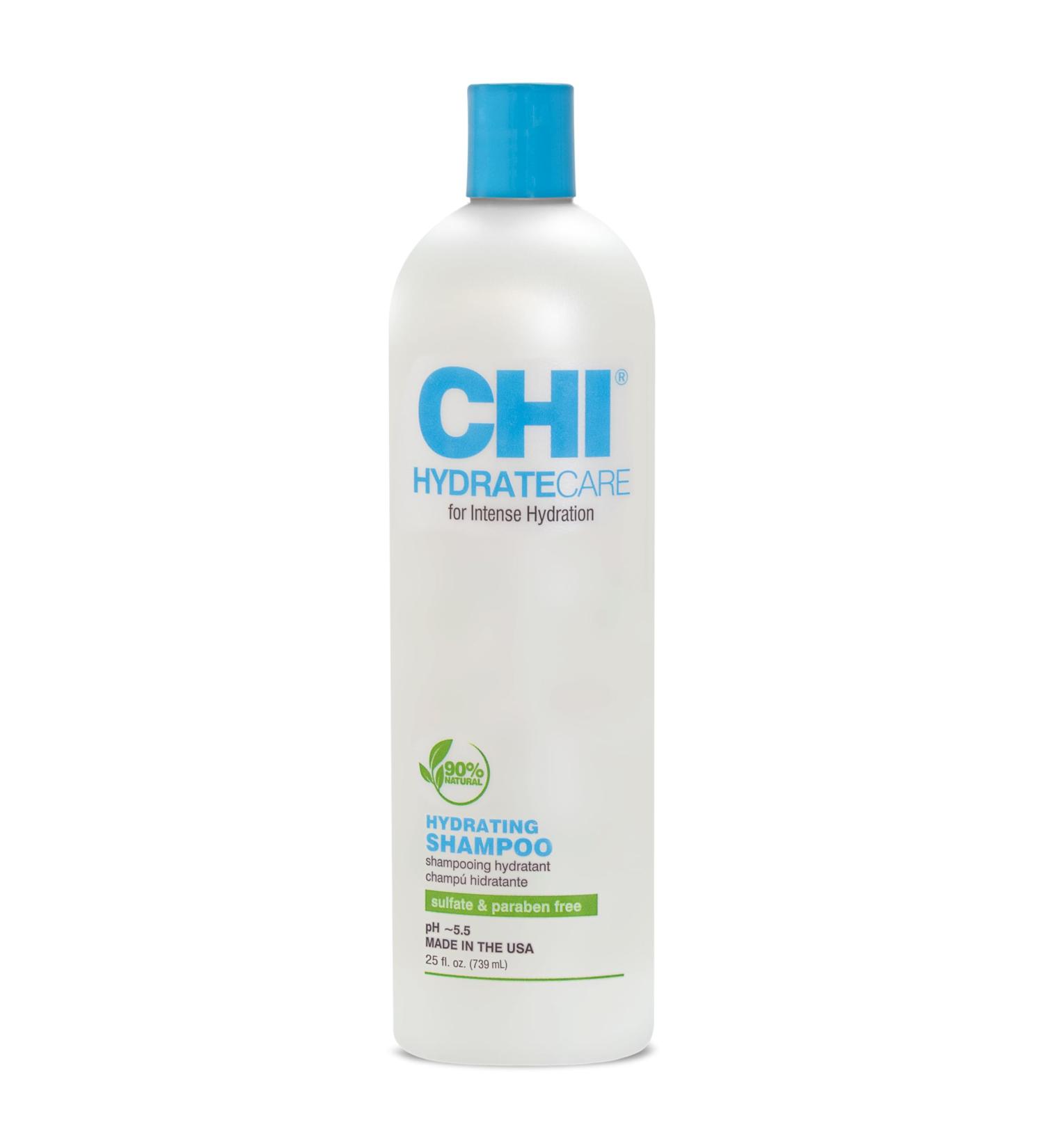 CHI HydrateCare Hydrating Shampoo - Sulfate Free Paraben Free Cruelty Free | 25 Oz for Balanced Hair Moisture & Damage Protection - Buy Online on SooperMarket.com