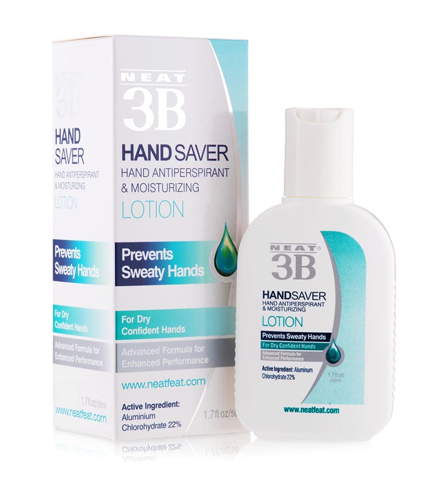 Neat 3B Hand Saver Antiperspirant and Moisturising Lotion 50ml - Buy Online on SooperMarket.com