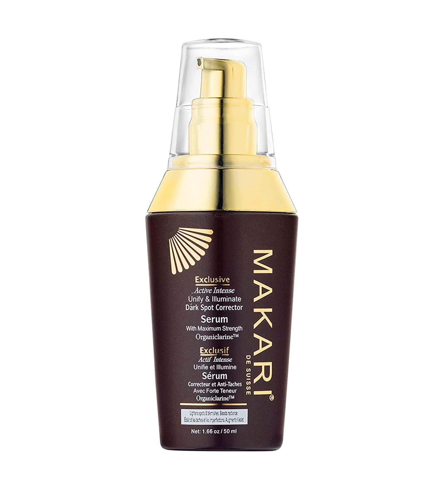 Makari Exclusive Dark Spot Corrector Serum 1.7oz | Brightening & Toning Body Serum for Dark Spots Scars & Hyperpigmentation - Advanced Intense Treatment with Organiclarine - Buy Online on SooperMarket.com