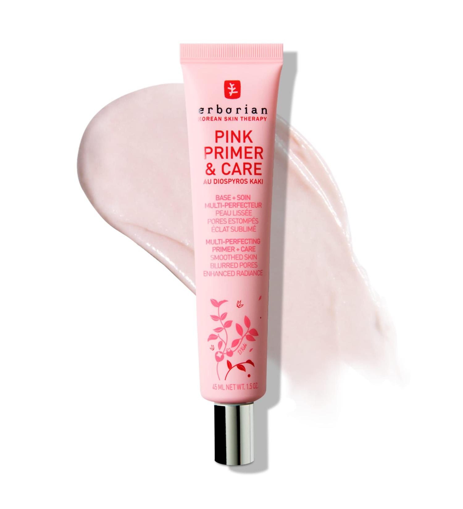 Erborian Pink Primer & Care Facial Cream Balm - Pore Minimizing Makeup Primer - Korean Skincare - 1.5 fl. oz - Buy Online on SooperMarket.com