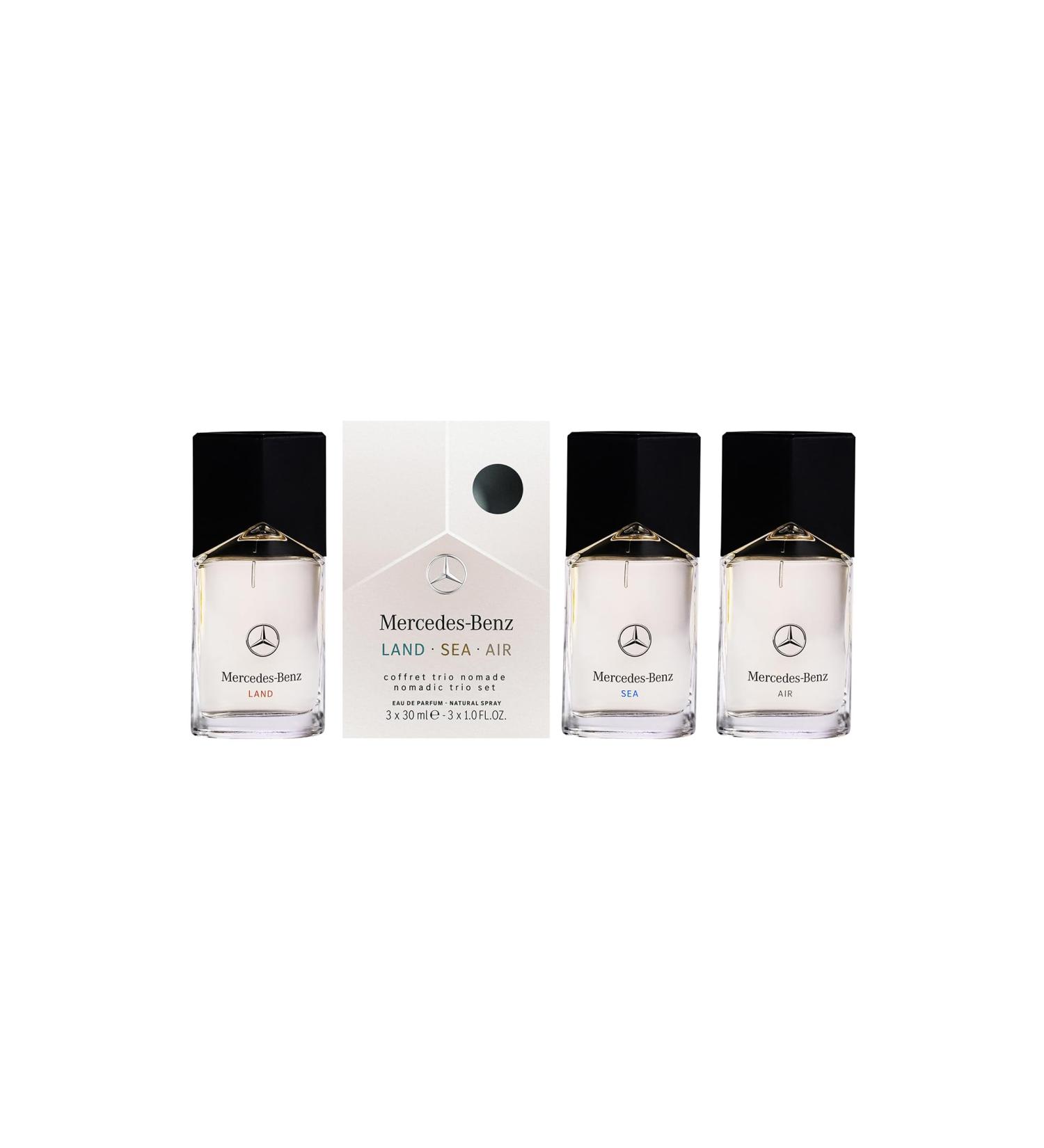 Mercedes-Benz Land Sea Air - Mens Cologne Set - Eau de Parfum for Men - Long Lasting Cologne for Men - Men's Fragrances - Perfume for Men - 3 Pc - Buy Online on SooperMarket.com