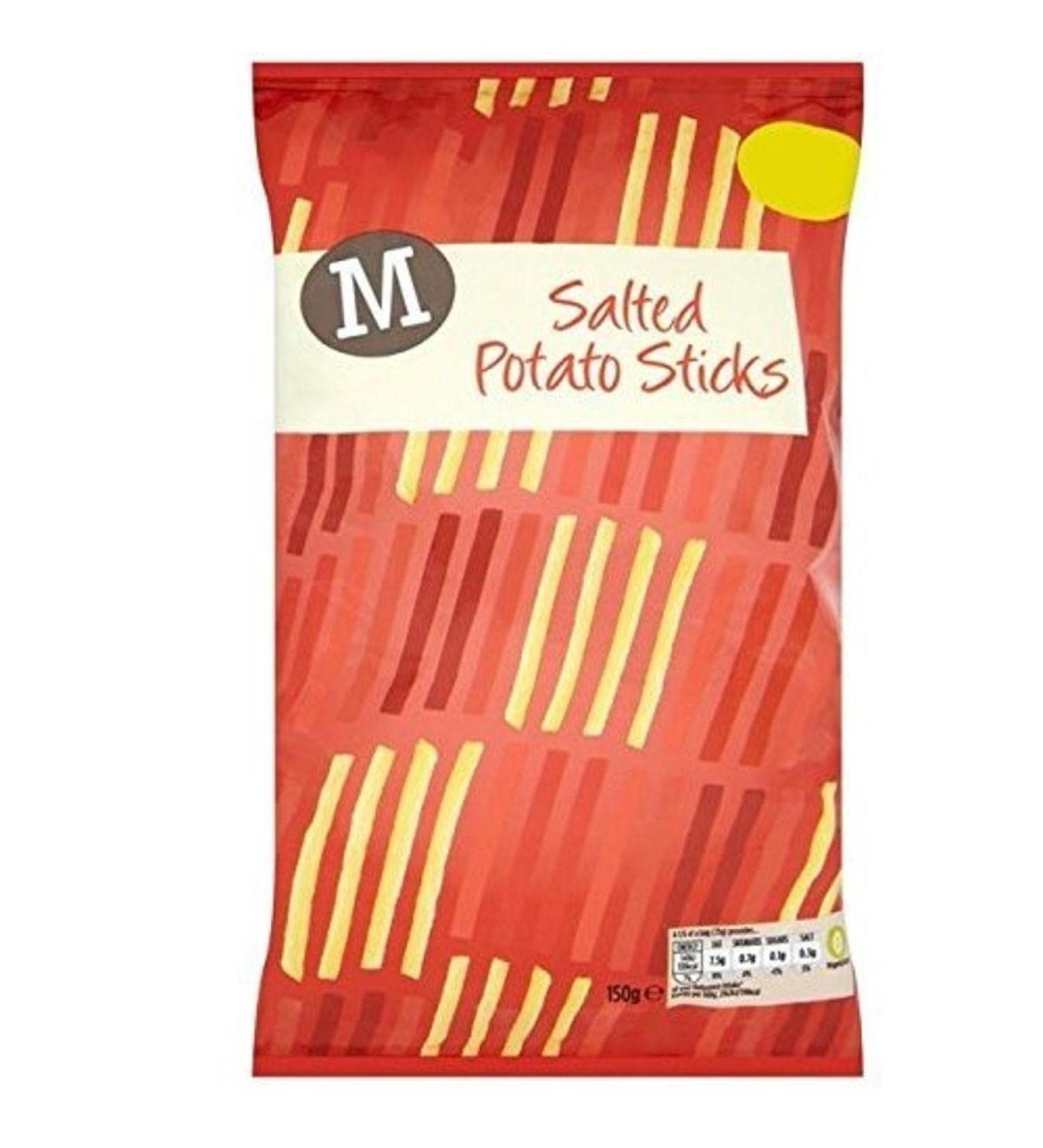 Morrisons Salted Potato Sticks 150 g - Buy Online on SooperMarket.com