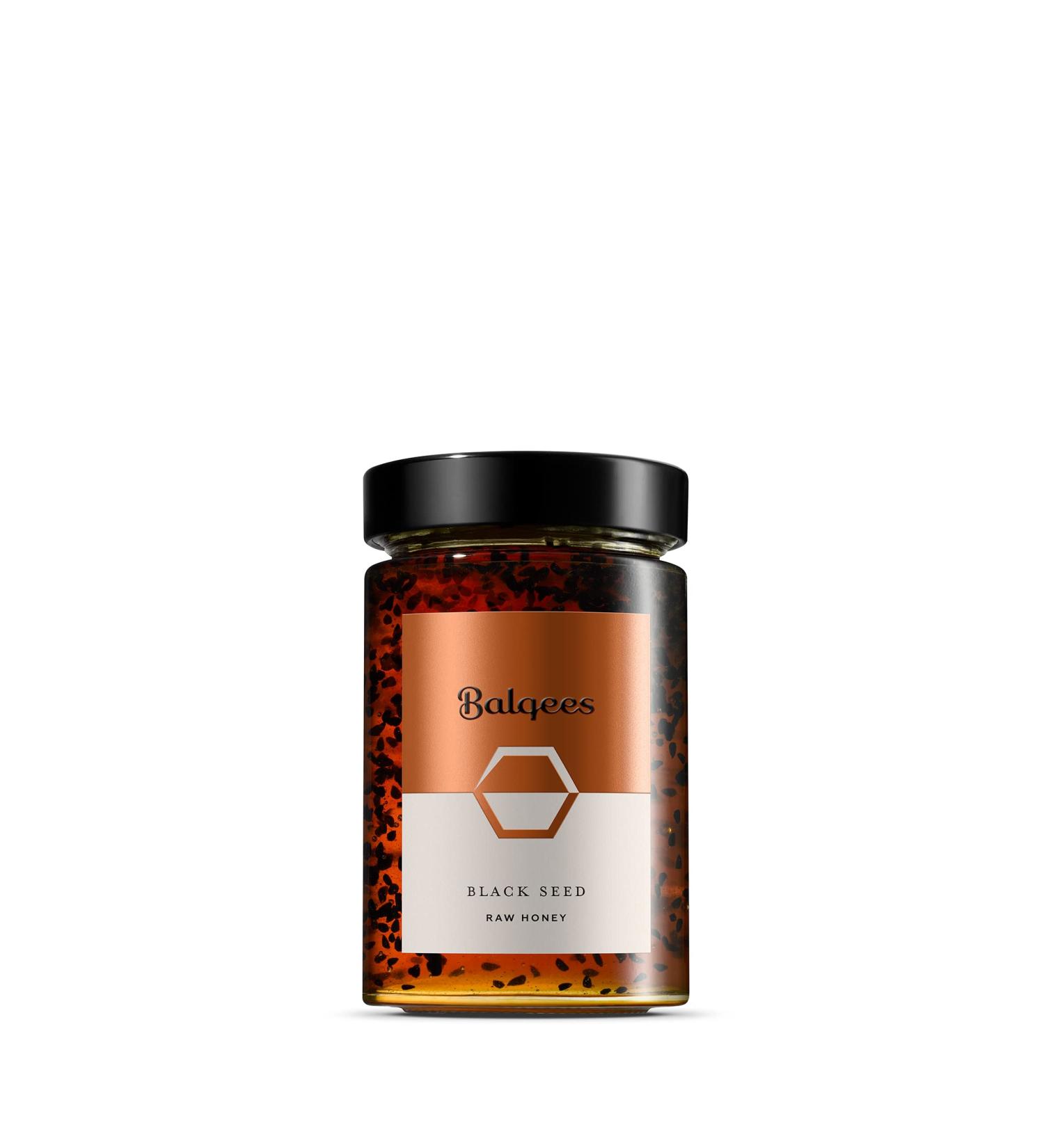 Balqees Raw Honey Black Seed Fusion (250g) 250 g (Pack of 1)