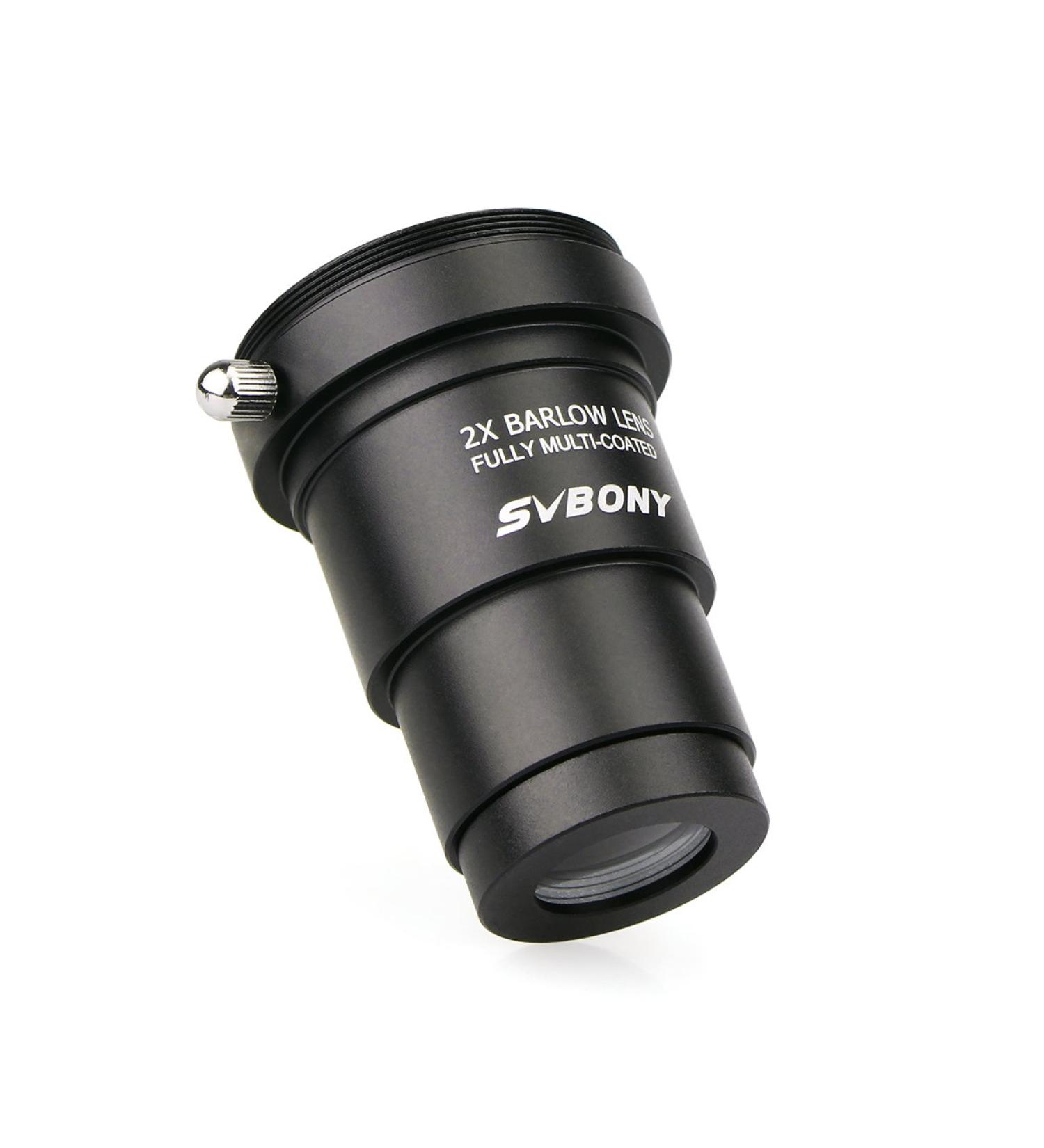 SVBONY 2X 1.25 Metal Barlow Lens with M42x0.75 Camera Connect Interface - Telescope Accessory for Astrophotography - Buy Online on SooperMarket.com