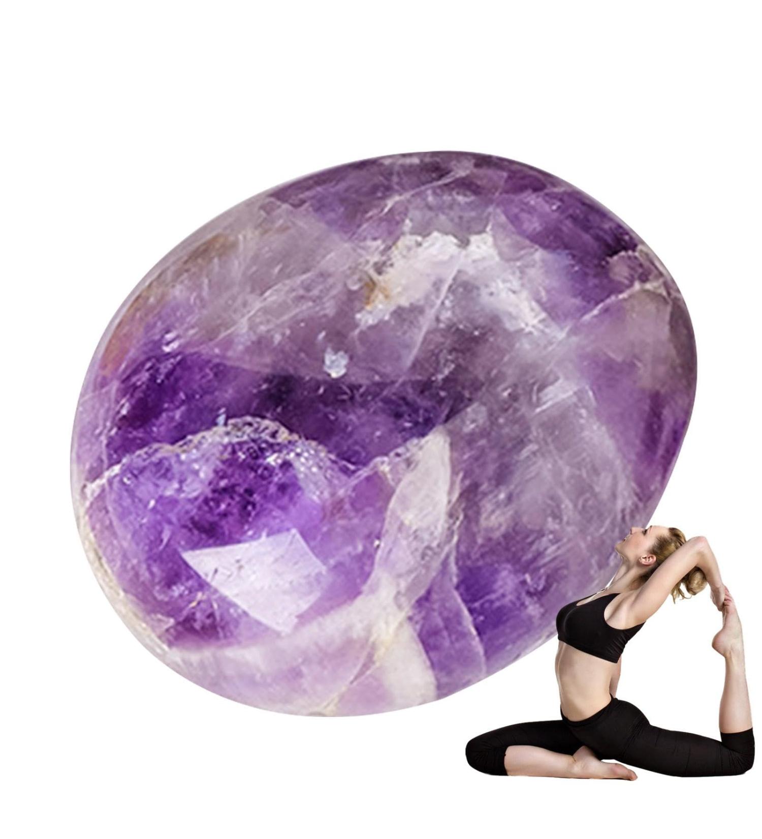 Palm Stone - Polished Rocks Meditation Worry Stone - Polished Energy Crystal Stone Crystal Polished Gemstone for Stress Relief Meditation - Buy Online on SooperMarket.com