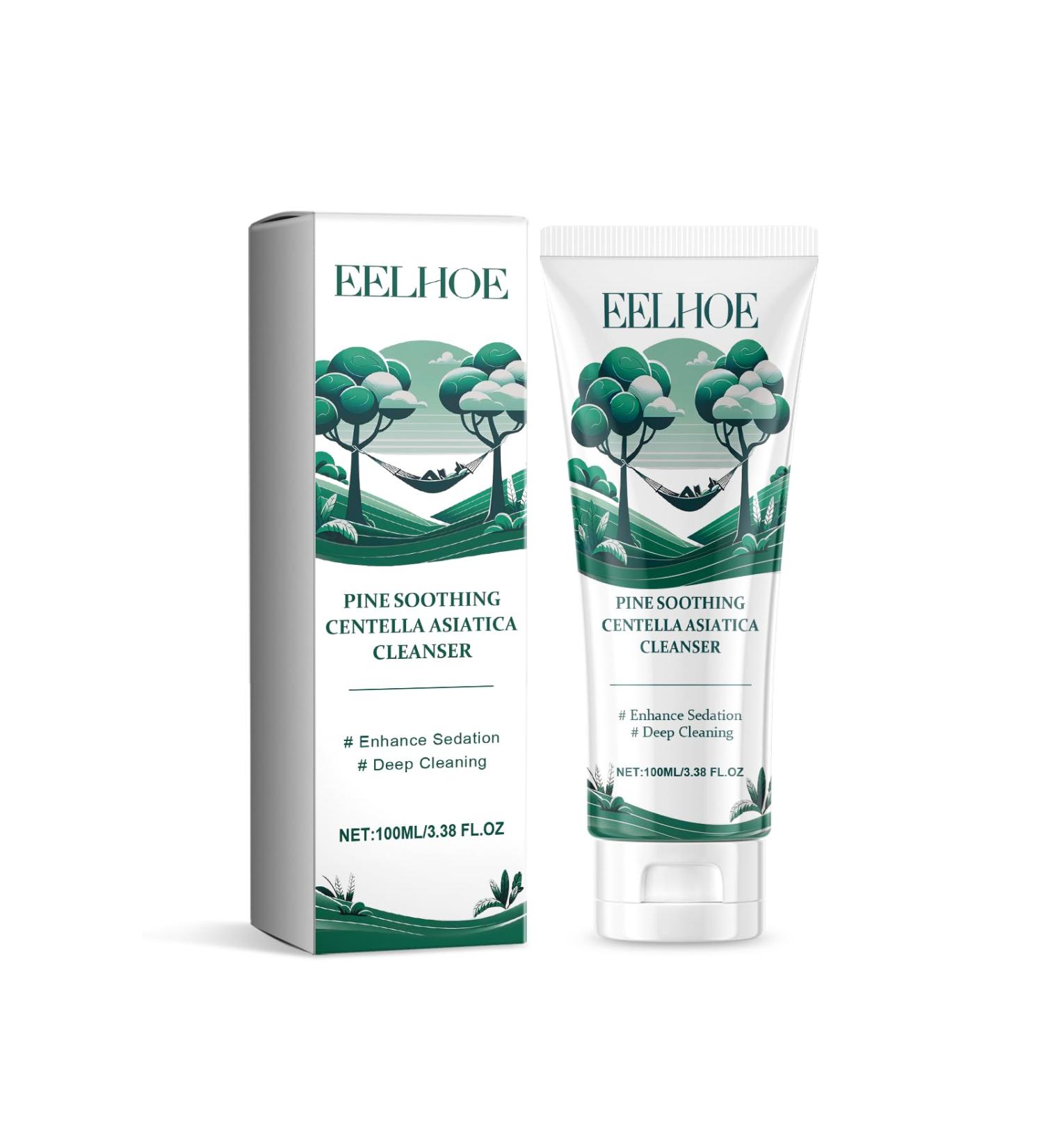 Pure Botanical Foaming Cleanser - Natural Tea Tree Extracts Centella Asiatica Extracts Soothing & Moisturising Exfoliator to Remove Pores & Blackheads (100ml) (1 piece) - Buy Online on SooperMarket.com