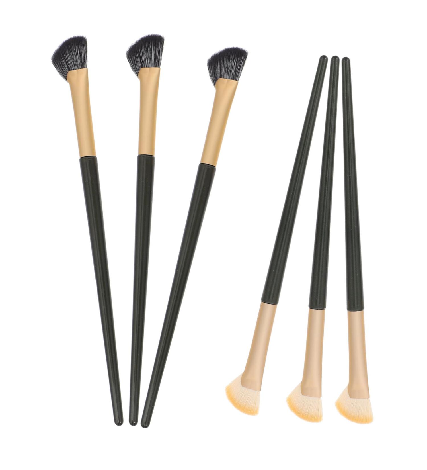 HAPINARY 6 Pcs Eyebrow Brush Eyebrow Concealer Eyeshadow Brush Angled Concealer Brush Eyeliner Brush Precision Concealer Brush Eyeliner Applicator Tool Under Eye Concealer Brush Eye Brush - Buy Online on SooperMarket.com