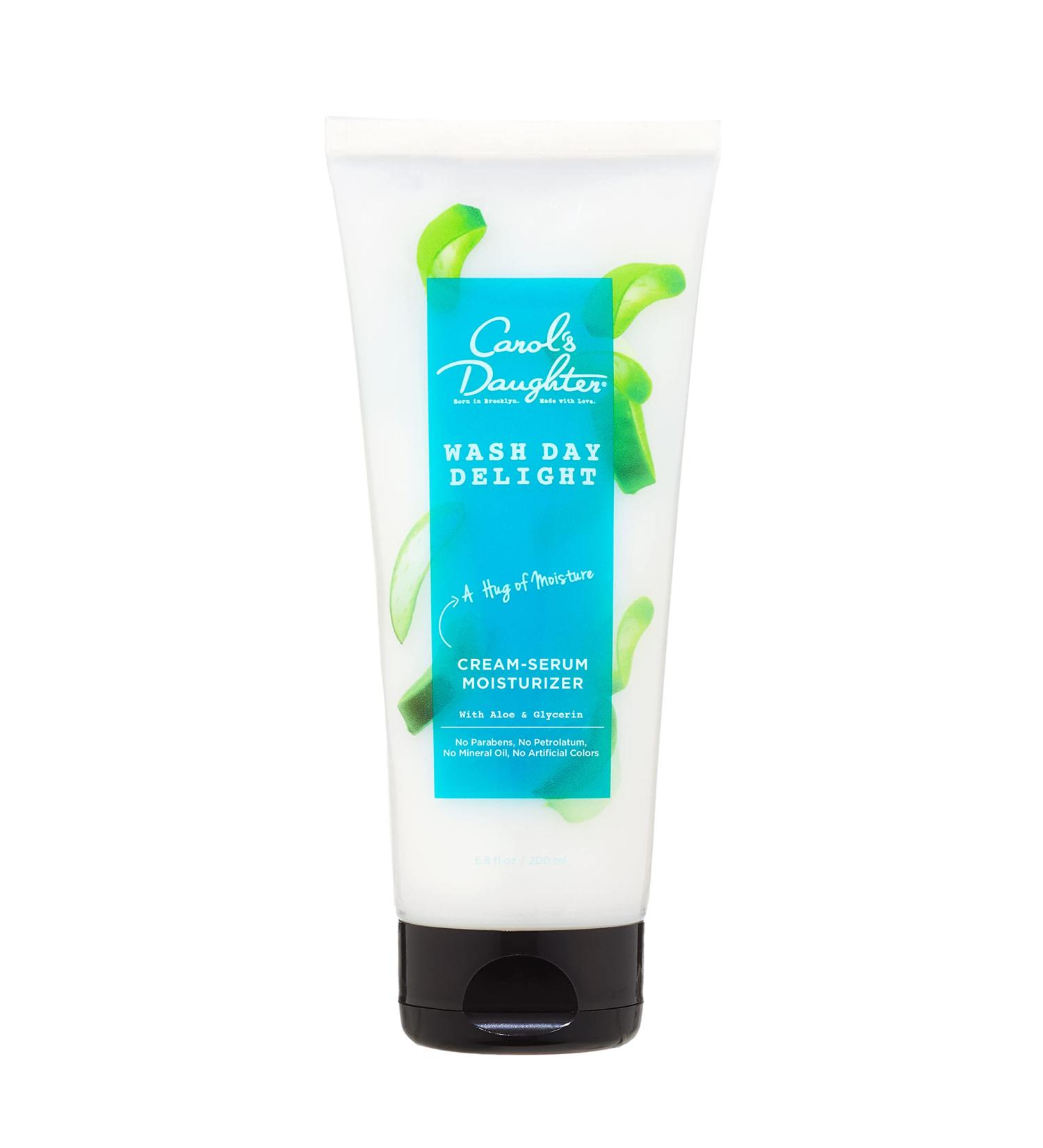 Carol's Daughter Wash Day Delight Cream Serum - Curly Hair Moisturizer, Anti-Frizz, Aloe & Glycerin, 6.8 fl oz - Buy Online on SooperMarket.com