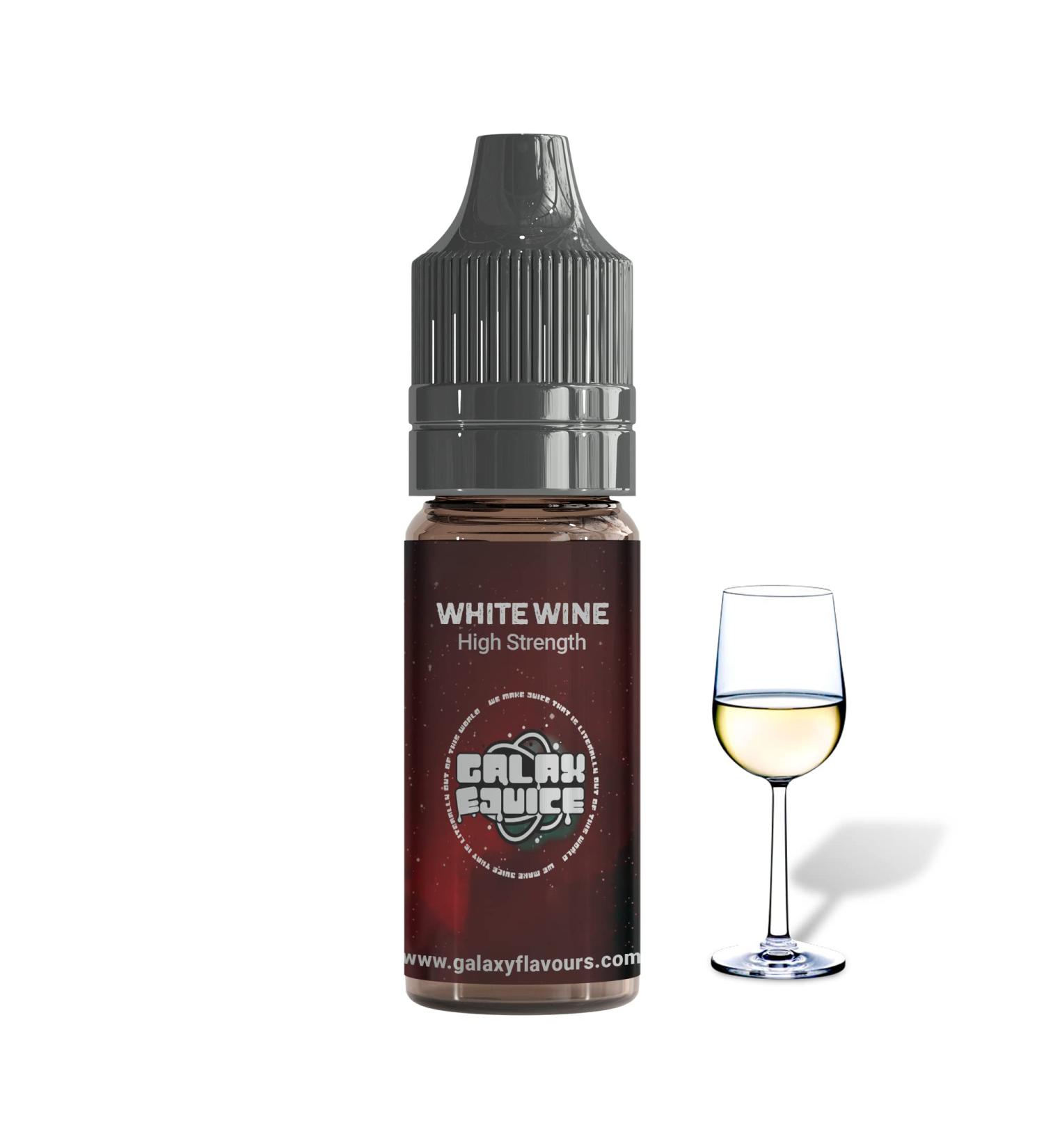 White Wine High Strength Flavouring - Galaxy Food Flavours - 10ml Bottle - Buy Online on SooperMarket.com