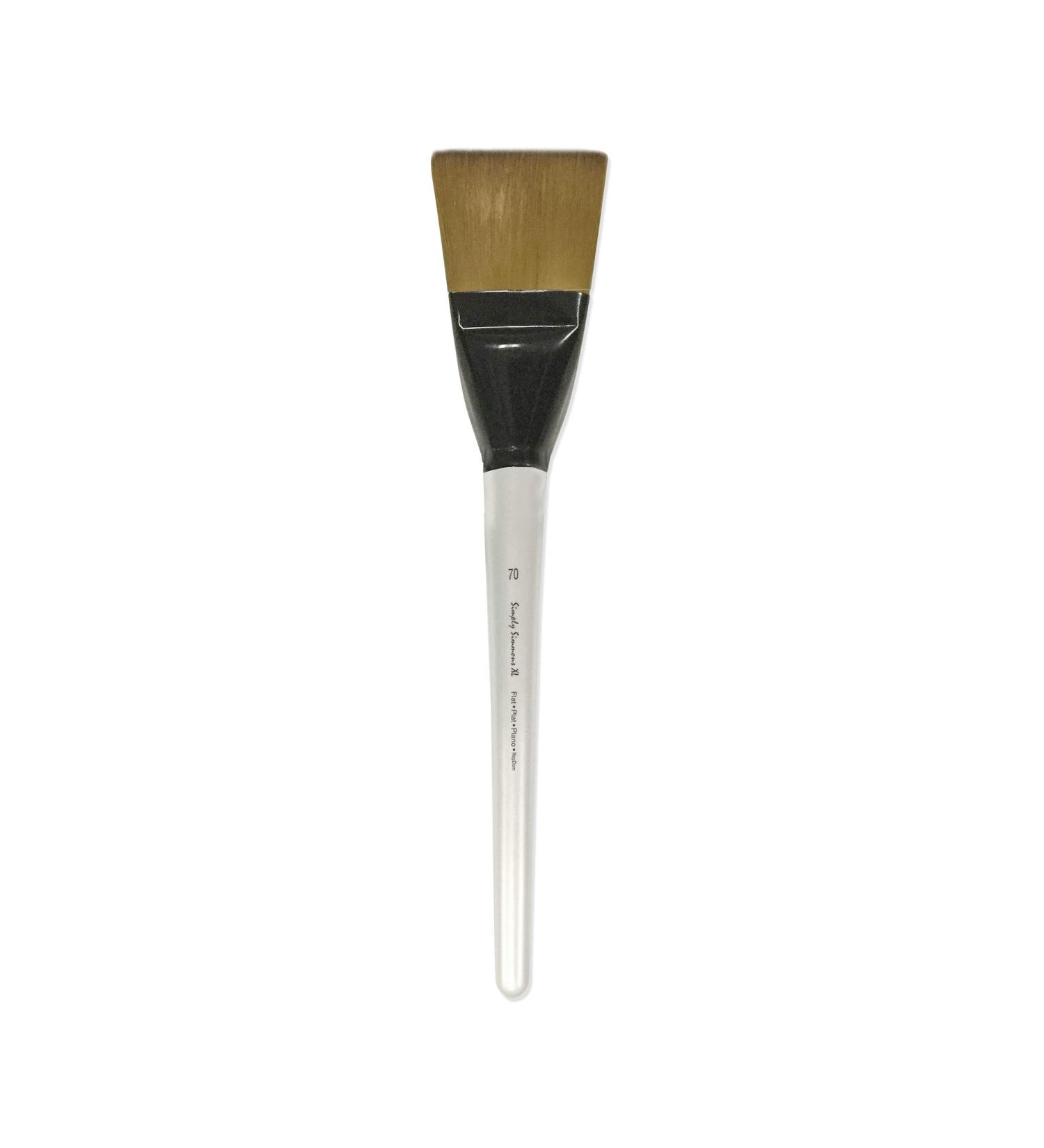 Simply Simmons Size 40 X-Large Soft Synthetic Brush, Multicolor