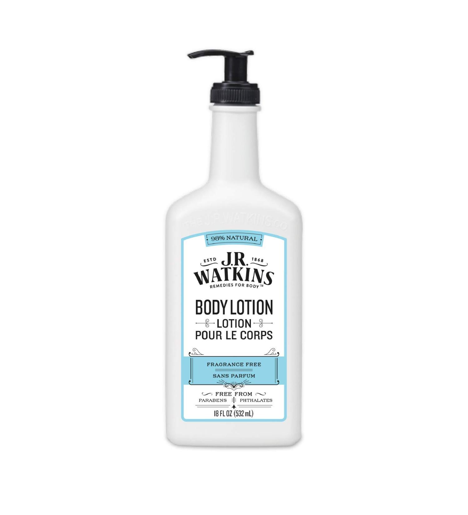J.R. Watkins Fragrance-Free Skin Calming Lotion - 18 fl oz (532 ml) | Soothes & Hydrates - Buy Online on SooperMarket.com