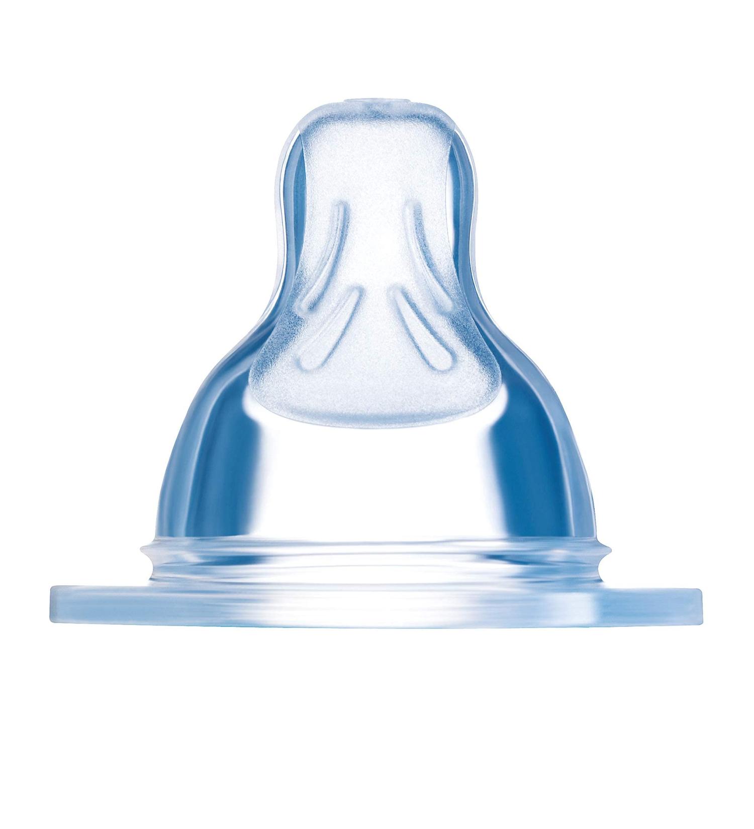 Set of 2 MAM Size 2 Anti Colic Baby Bottle Teats 4+ Months - Transparent, 2 Count - Buy Online on SooperMarket.com
