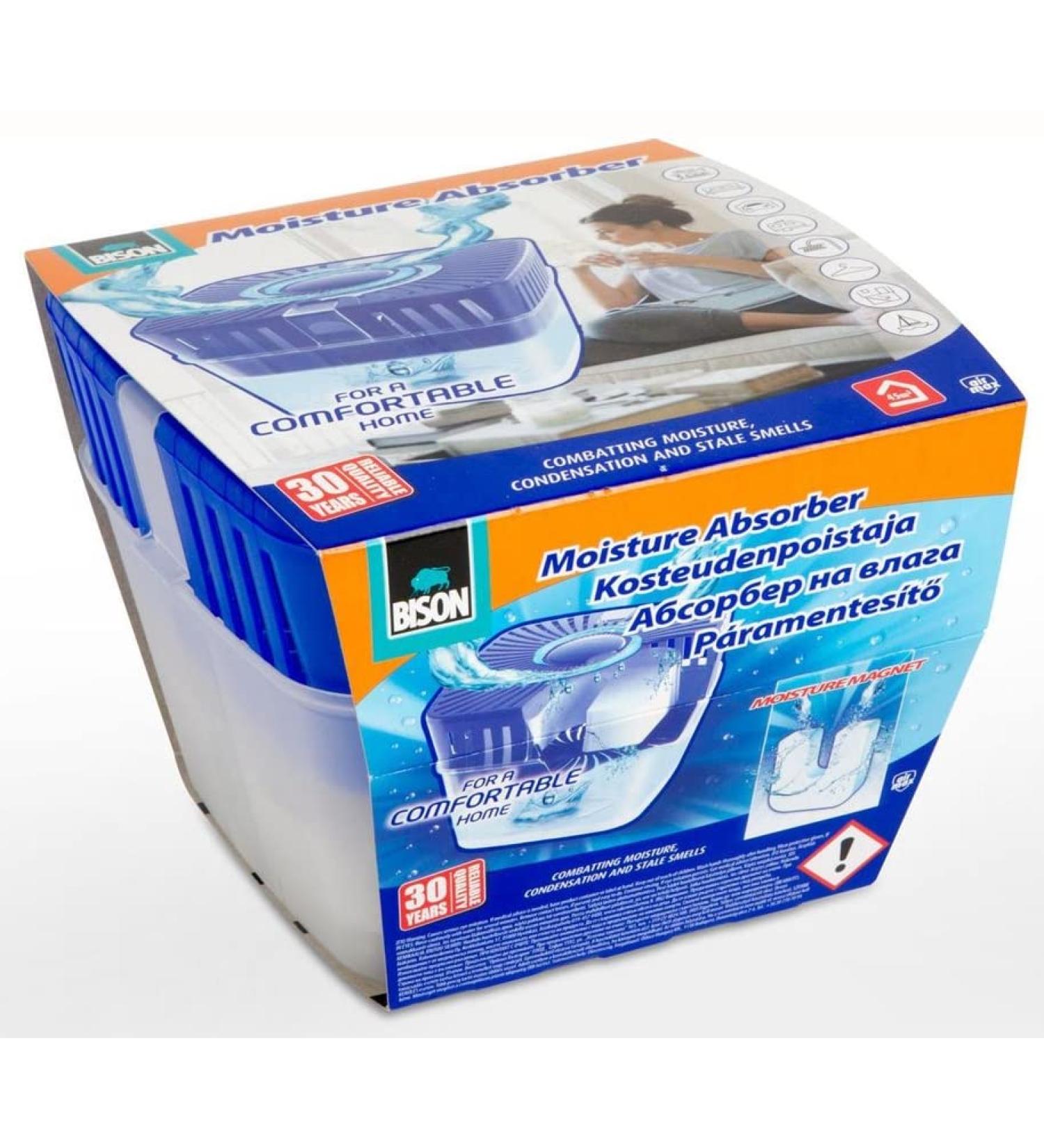 Bison AIRMAX Moisture Absorber for Home - Up to 45m - Includes Moisture Magnet - International Shipping Available - Buy Online on SooperMarket.com