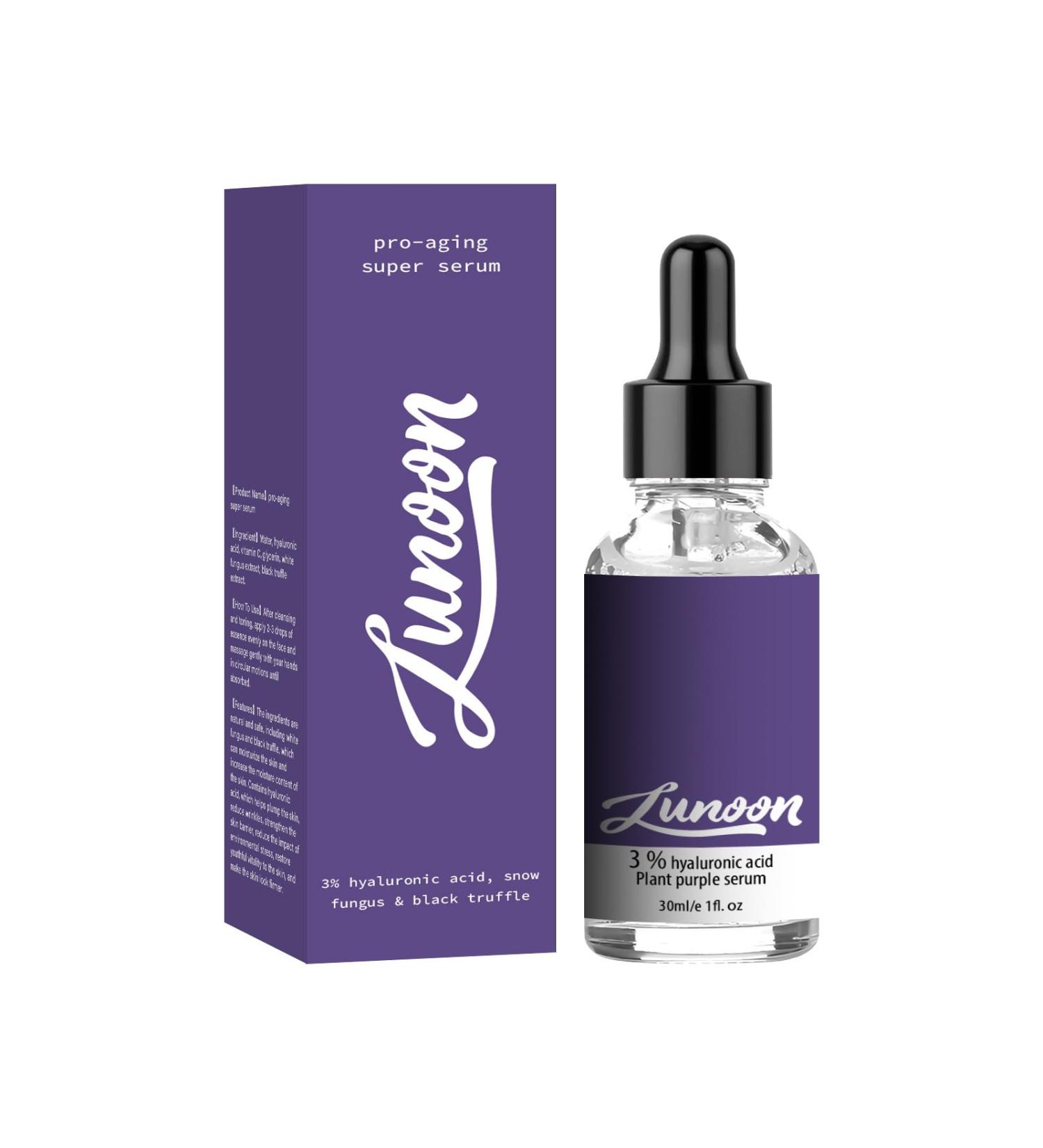 Buy Anti-Wrinkle Facial Serum with 3% Hyaluronic Acid | Reduce Fine Lines Dark Spots & Uneven Skin Tone | International Shipping - Buy Online on SooperMarket.com